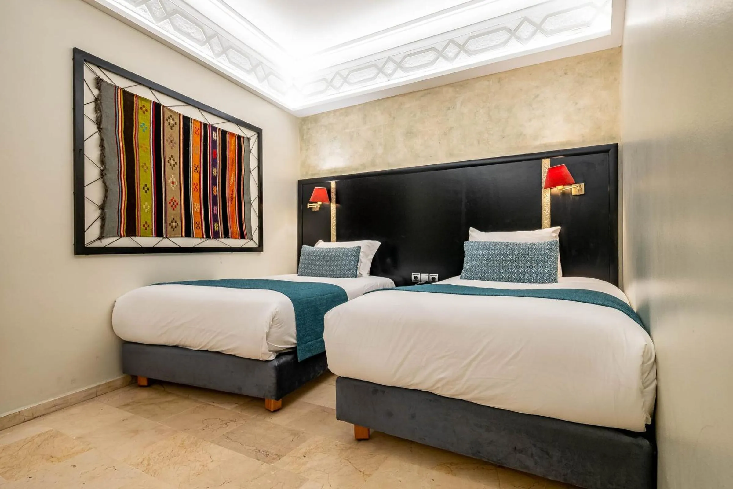 Bed in Diwan Casablanca Hotel & Spa