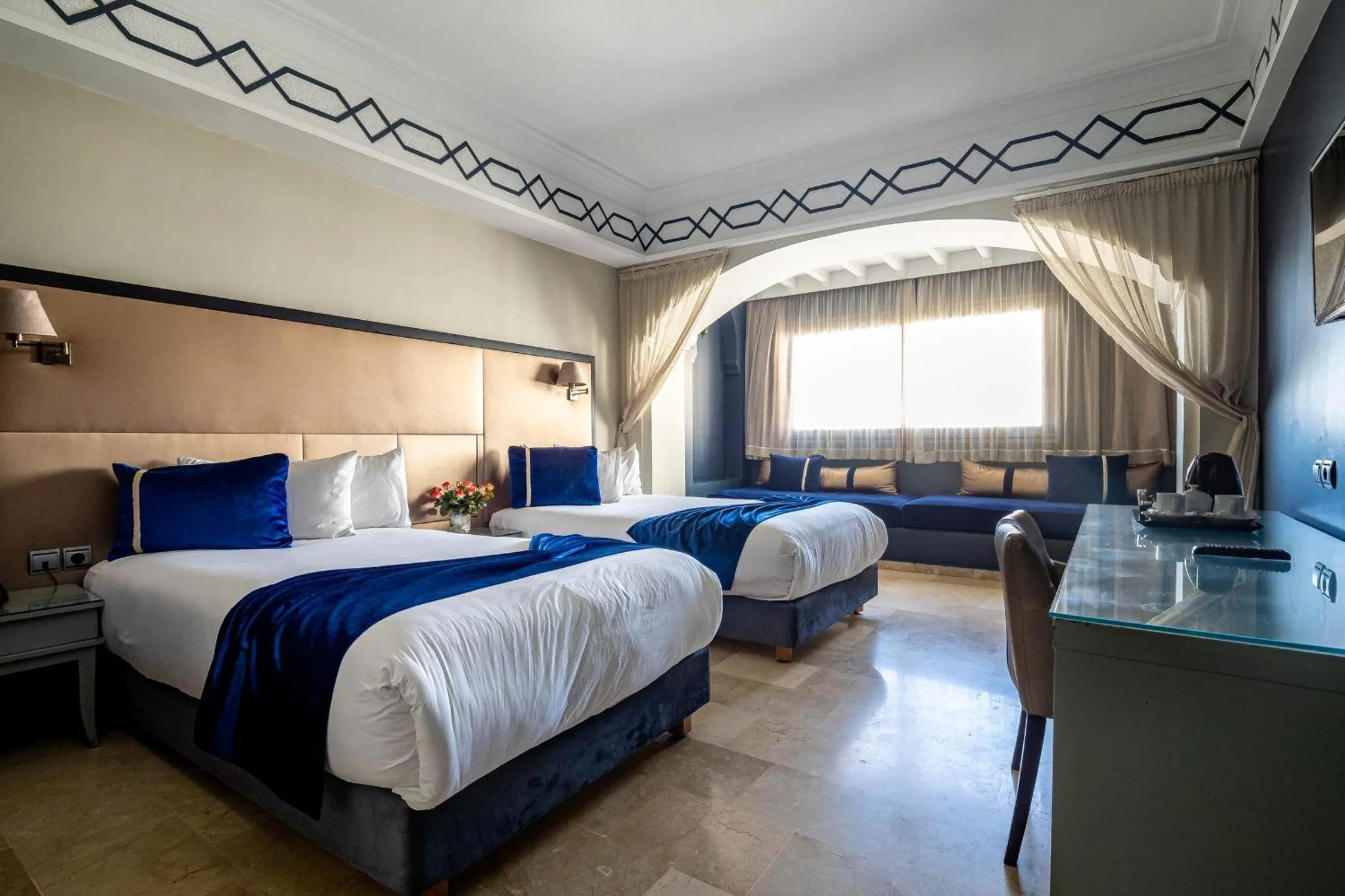 Bed in Diwan Casablanca Hotel & Spa