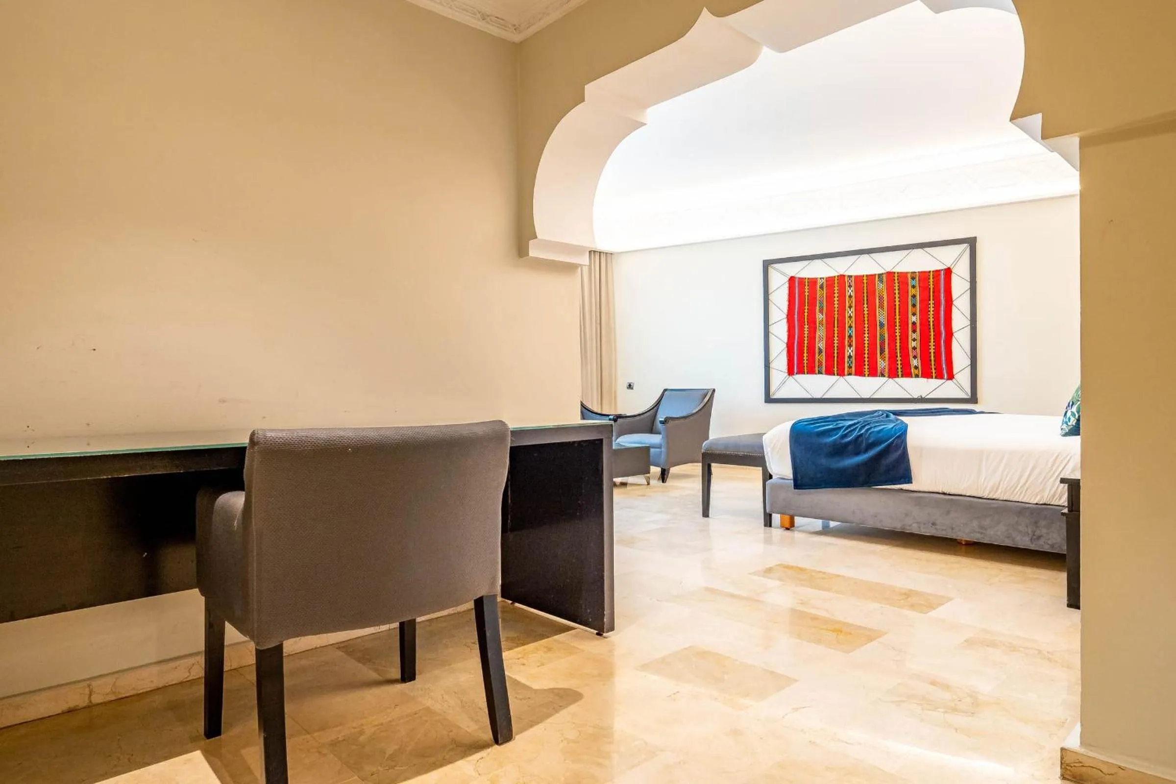 Bed in Diwan Casablanca Hotel & Spa