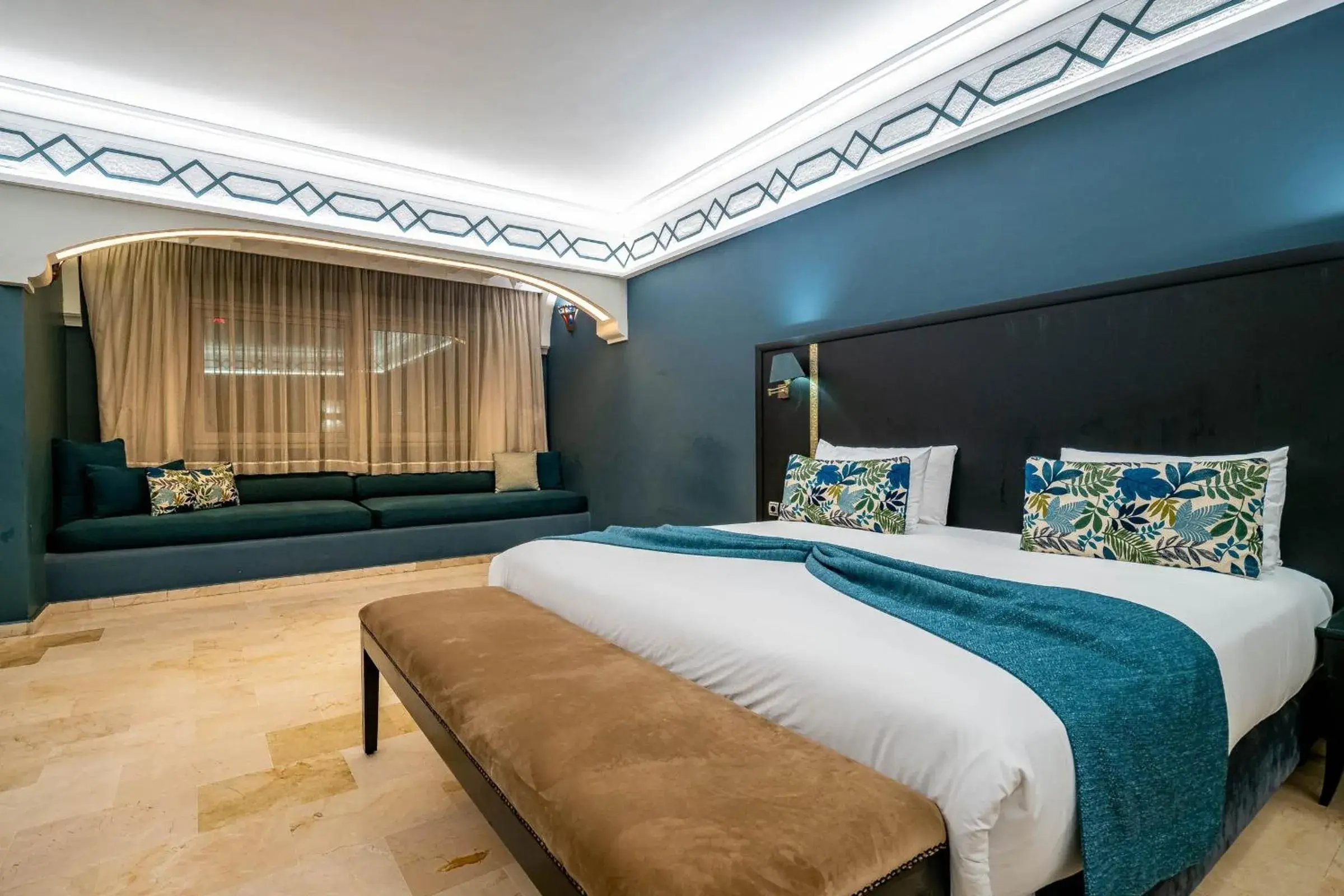 Bed in Diwan Casablanca Hotel & Spa Bed in Diwan Casablanca Hotel & Spa