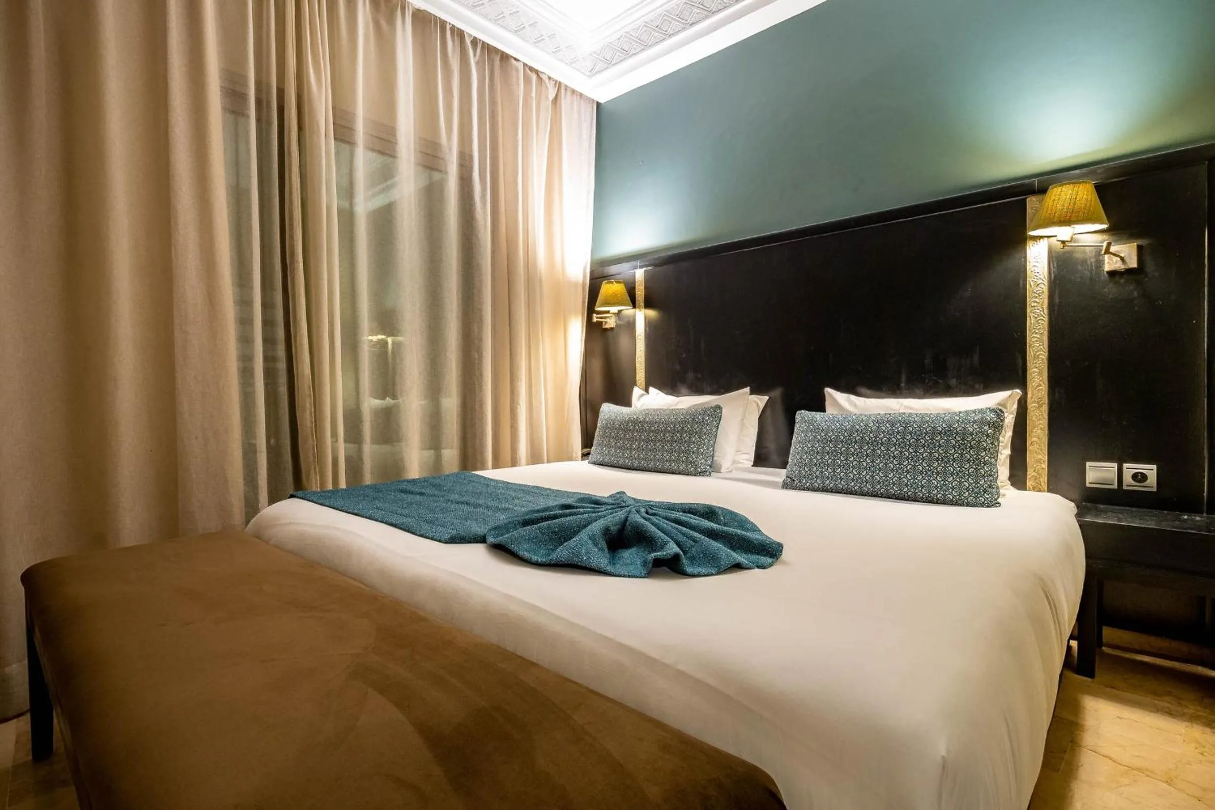 Bed in Diwan Casablanca Hotel & Spa