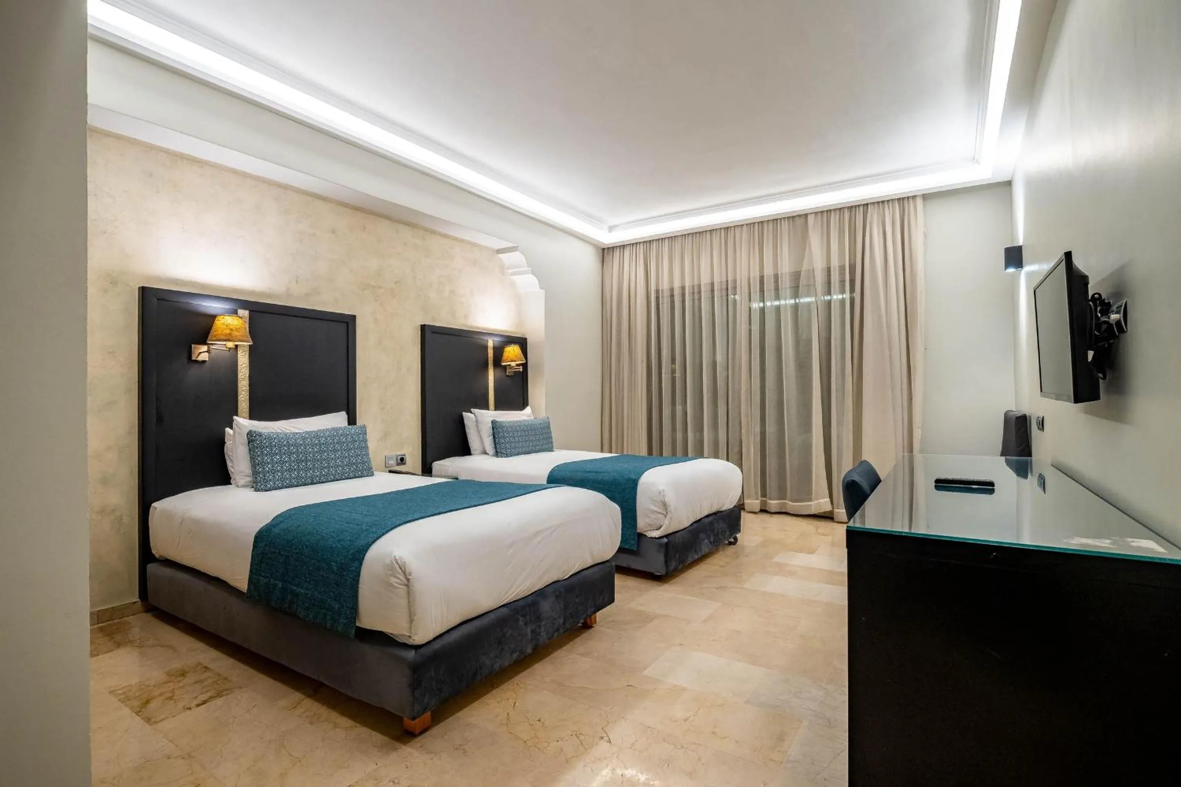 Bed in Diwan Casablanca Hotel & Spa