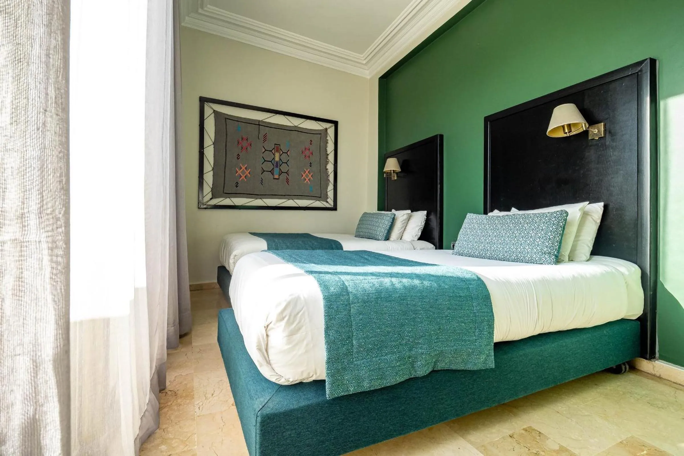 Bed in Diwan Casablanca Hotel & Spa