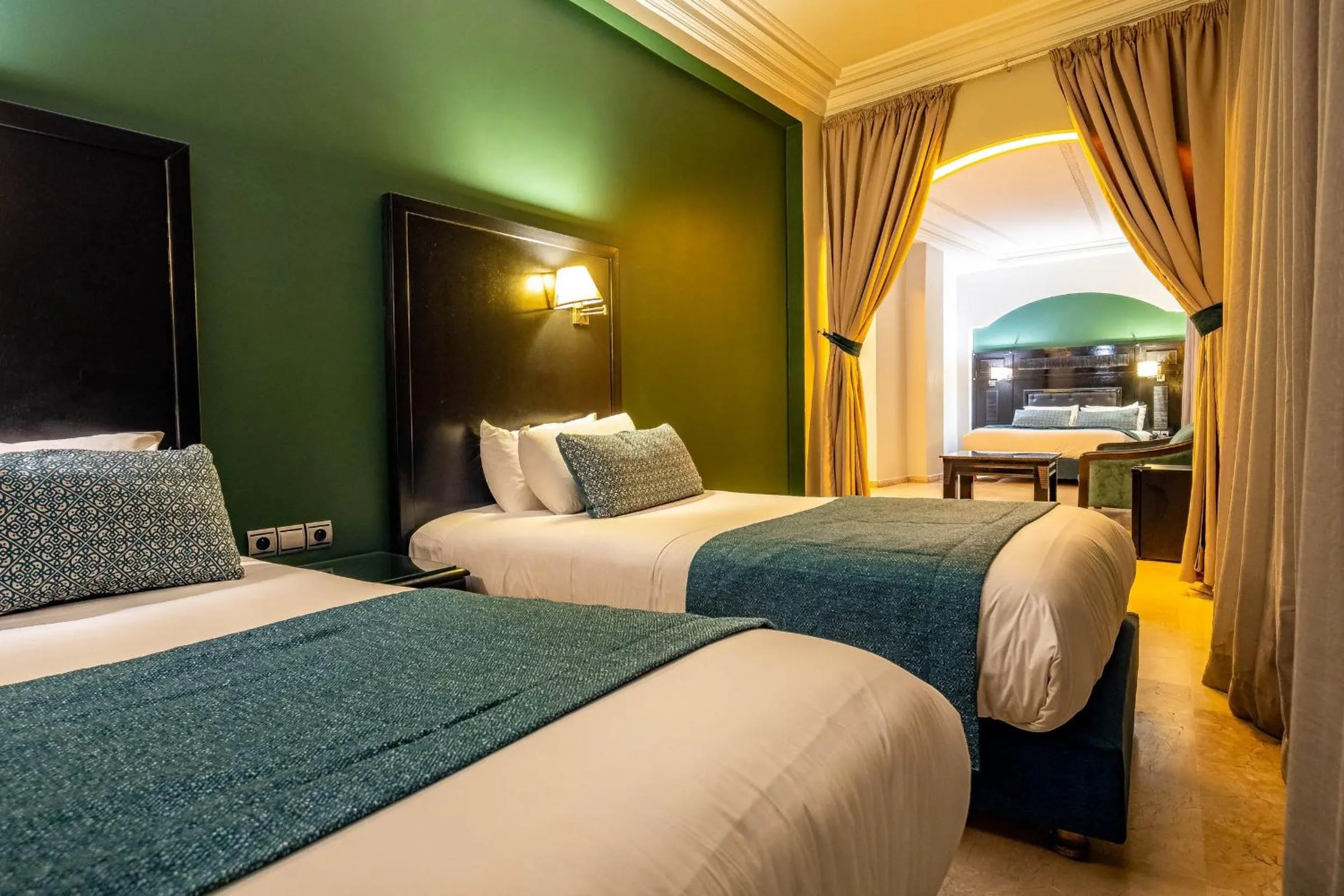 Bed in Diwan Casablanca Hotel & Spa