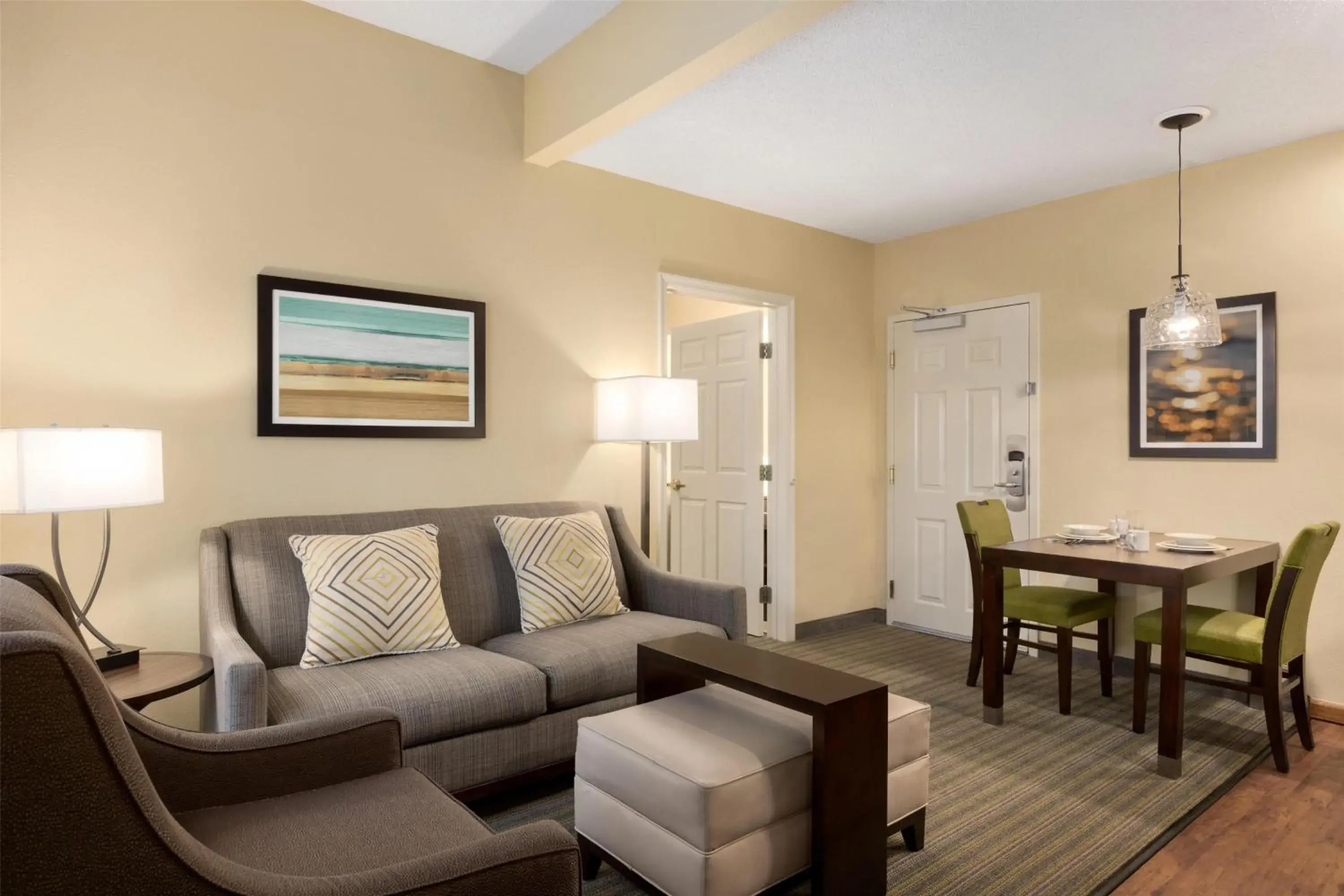 Living room in Homewood Suites by Hilton St. Petersburg Clearwater Living room in Homewood Suites by Hilton St. Petersburg Clearwater