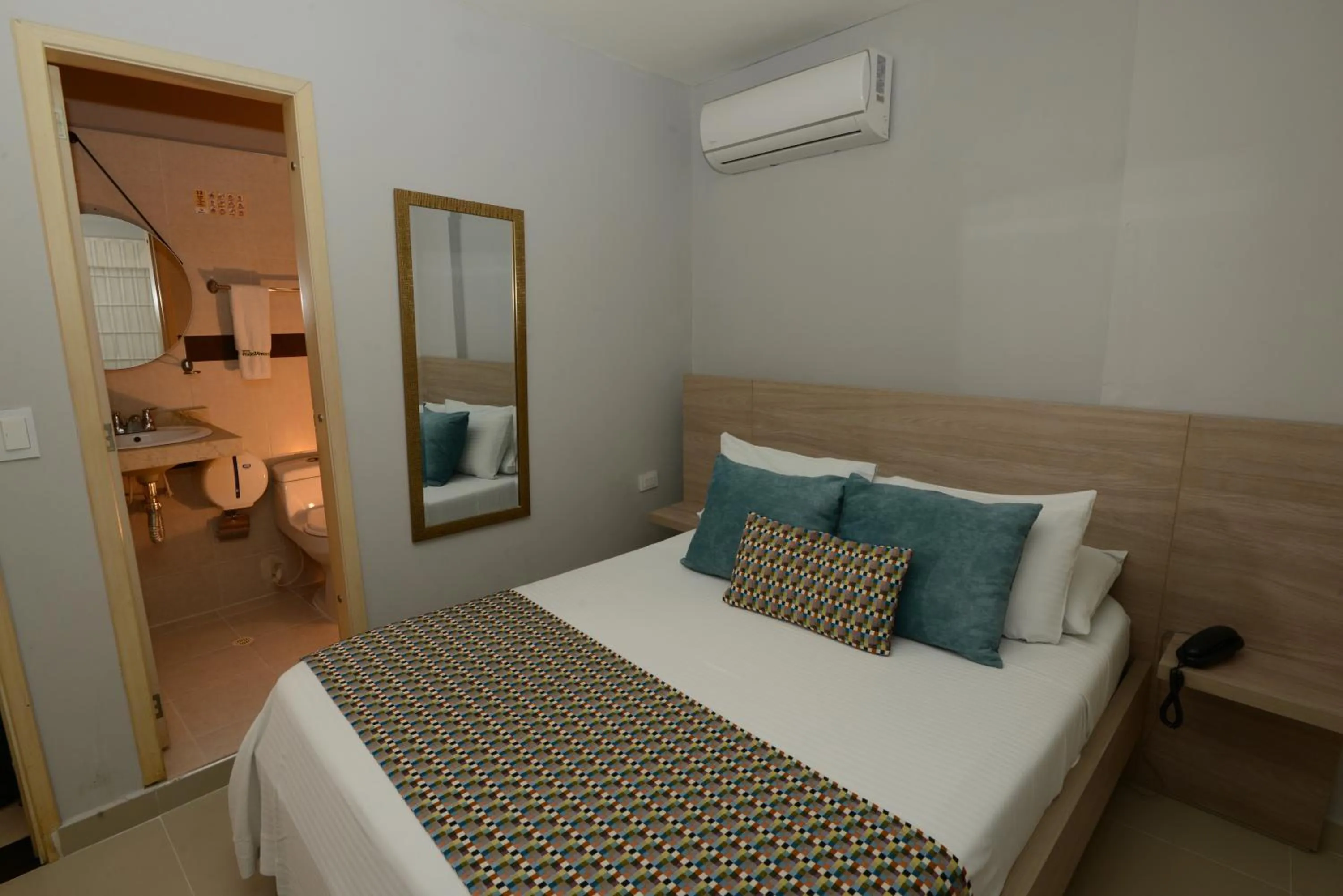 Bed in Hotel Prado 34 West