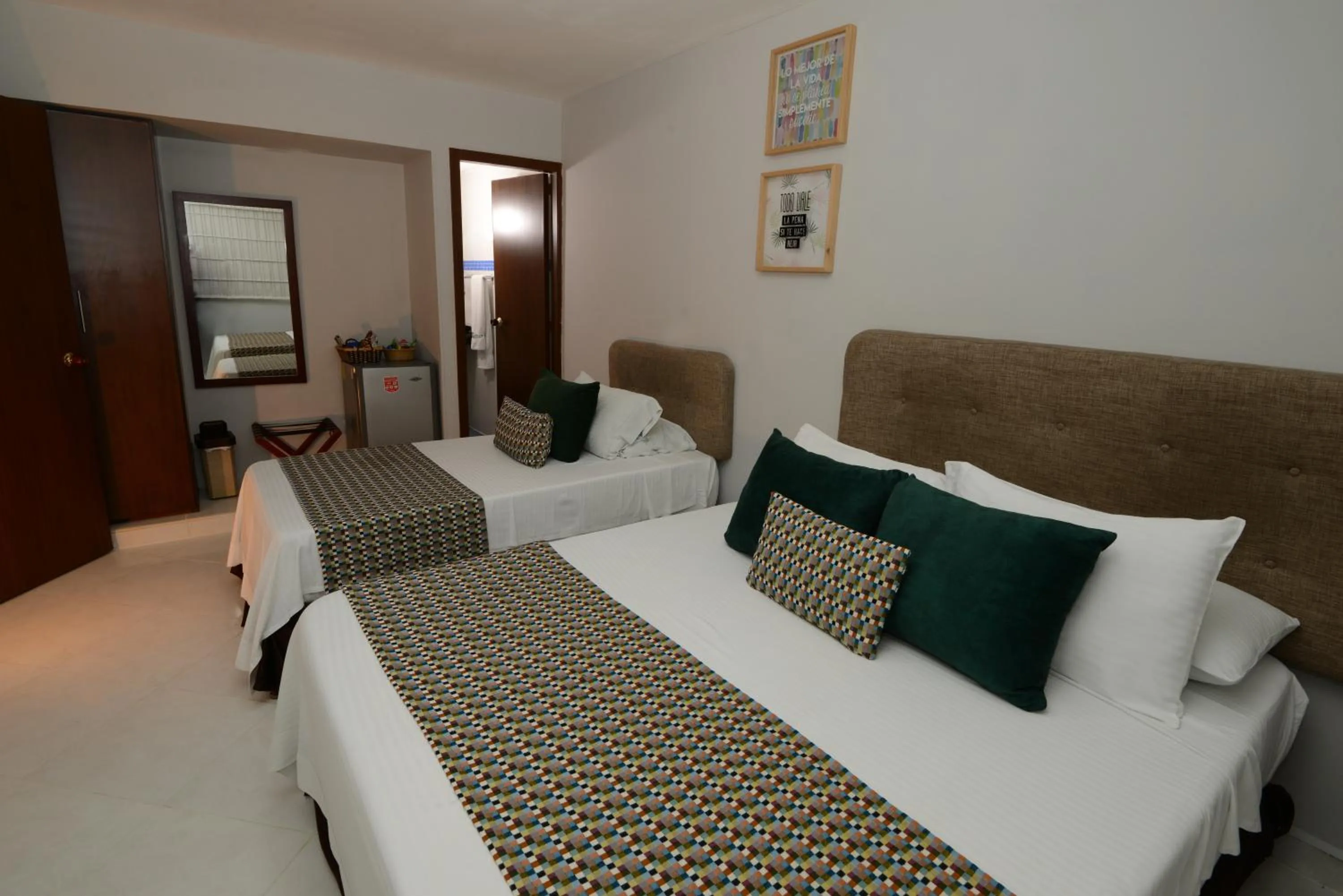 Bed in Hotel Prado 34 West