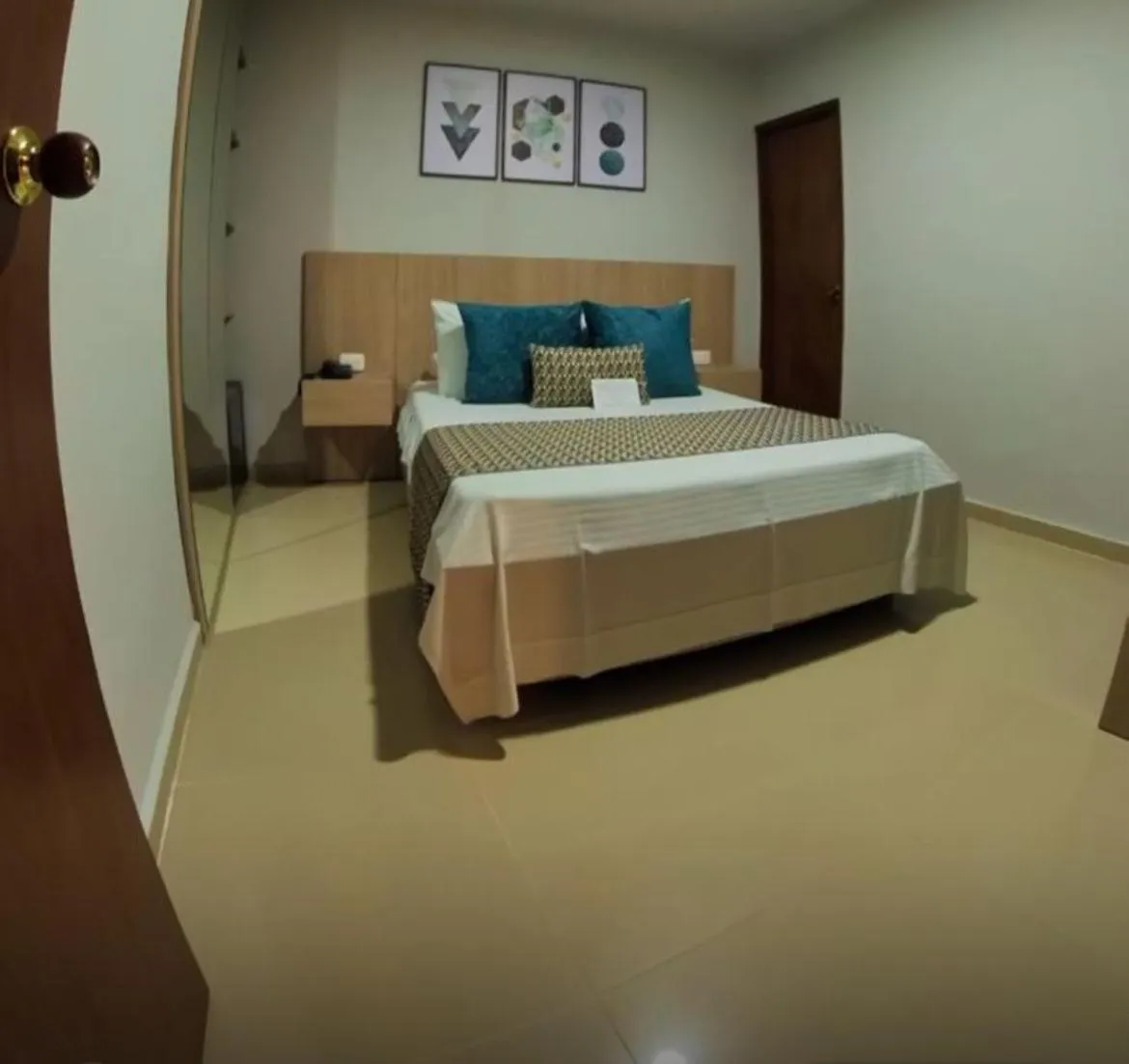 Bed in Hotel Prado 34 West