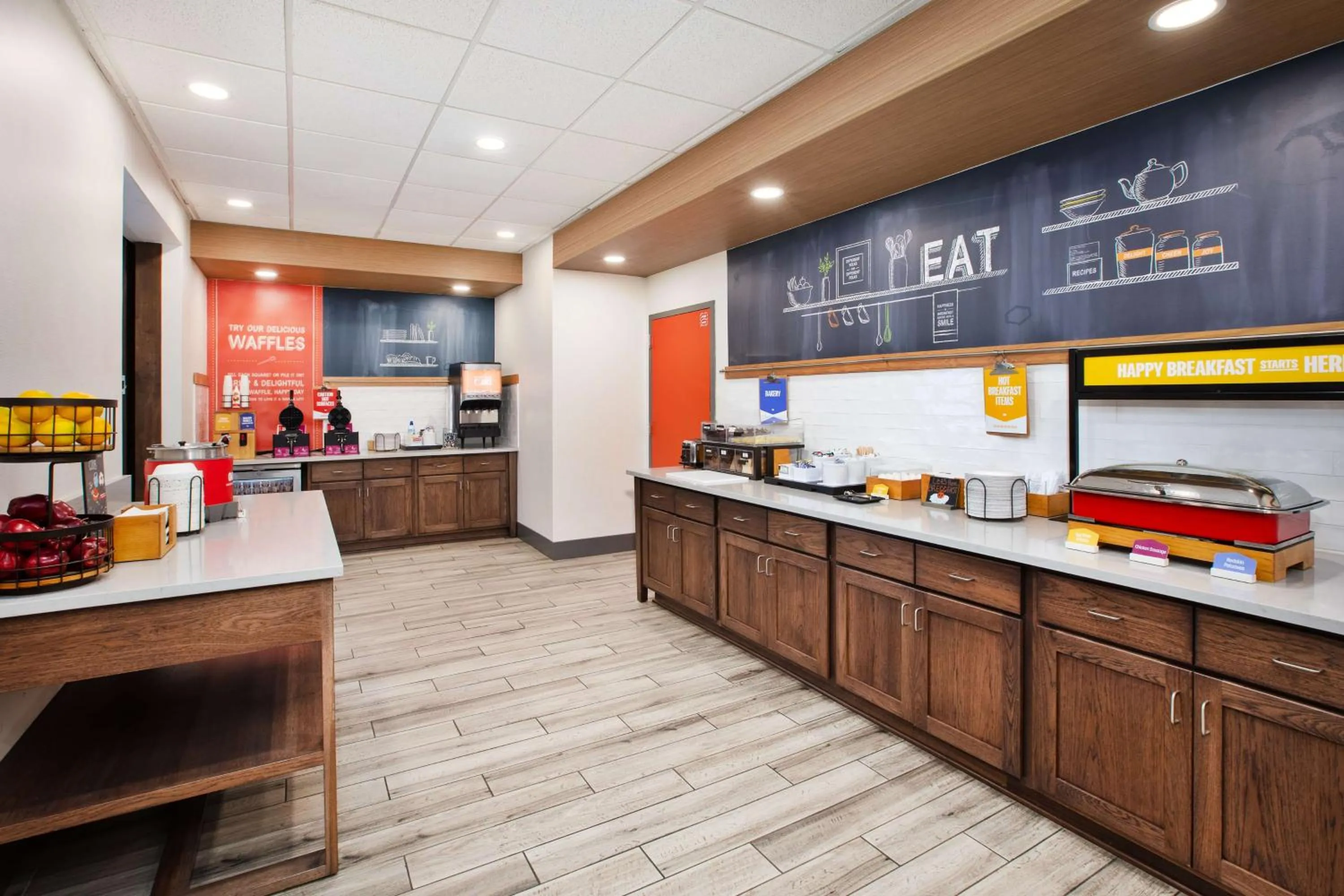 Breakfast in Hampton Inn Clinton