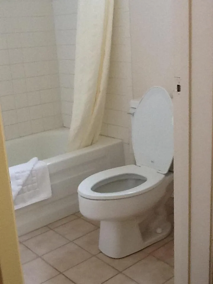 Bathroom in American Best Value Inn Springerville