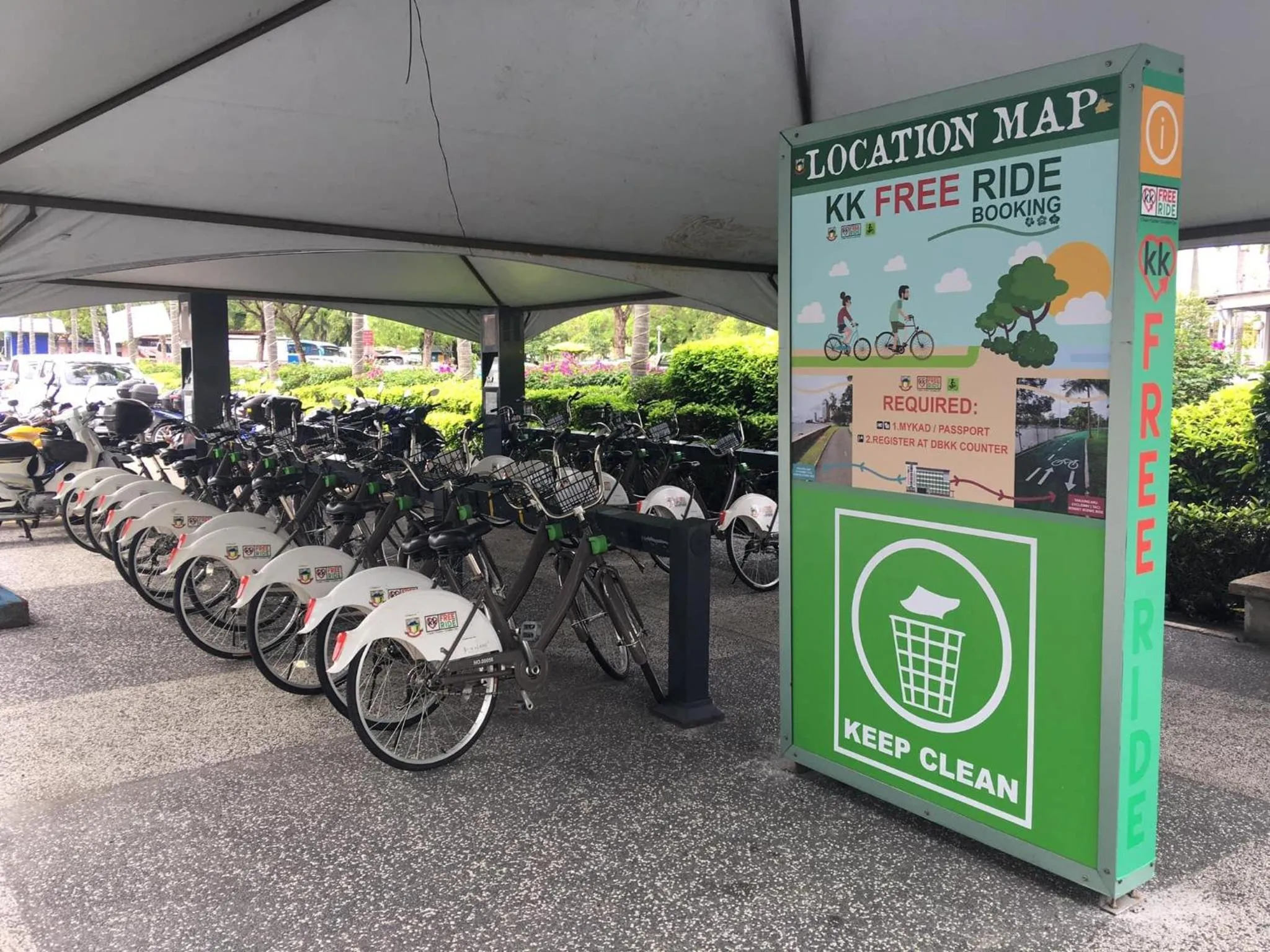 Area and facilities in Signel Hostel