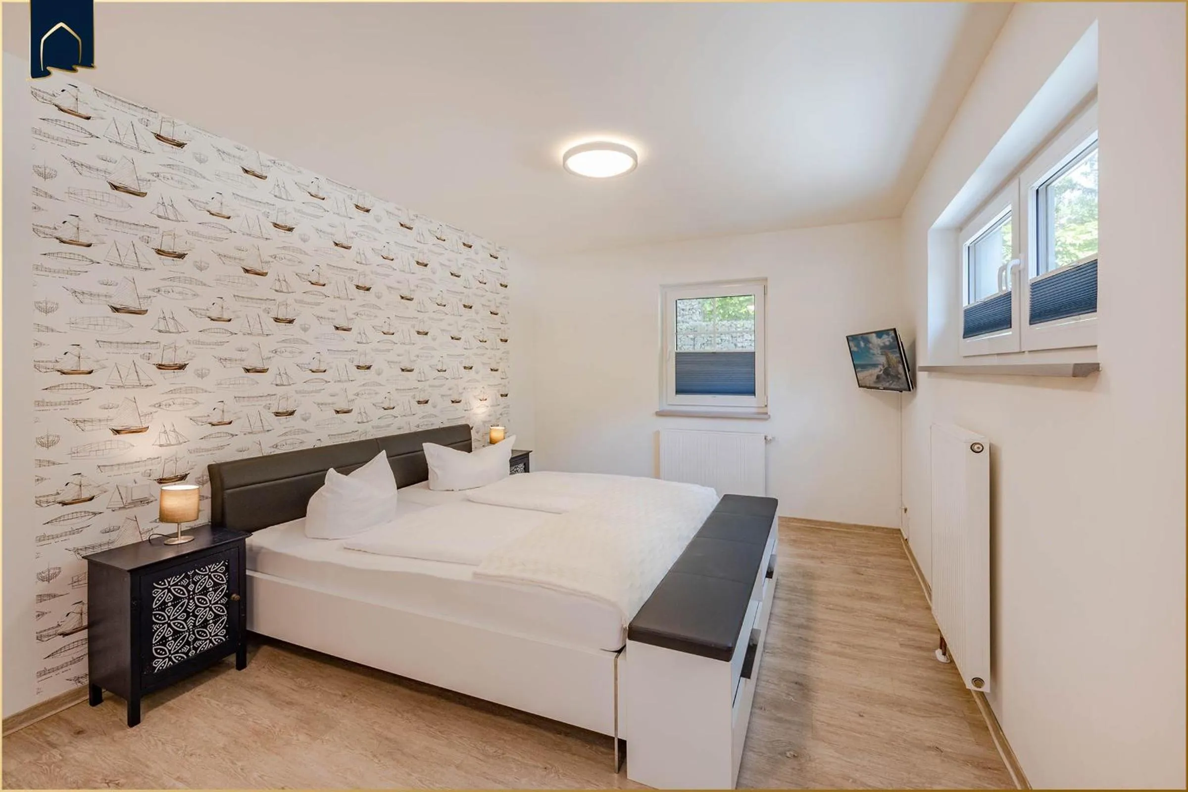 Bed in Villa Doris Whg 6 Morgenrot