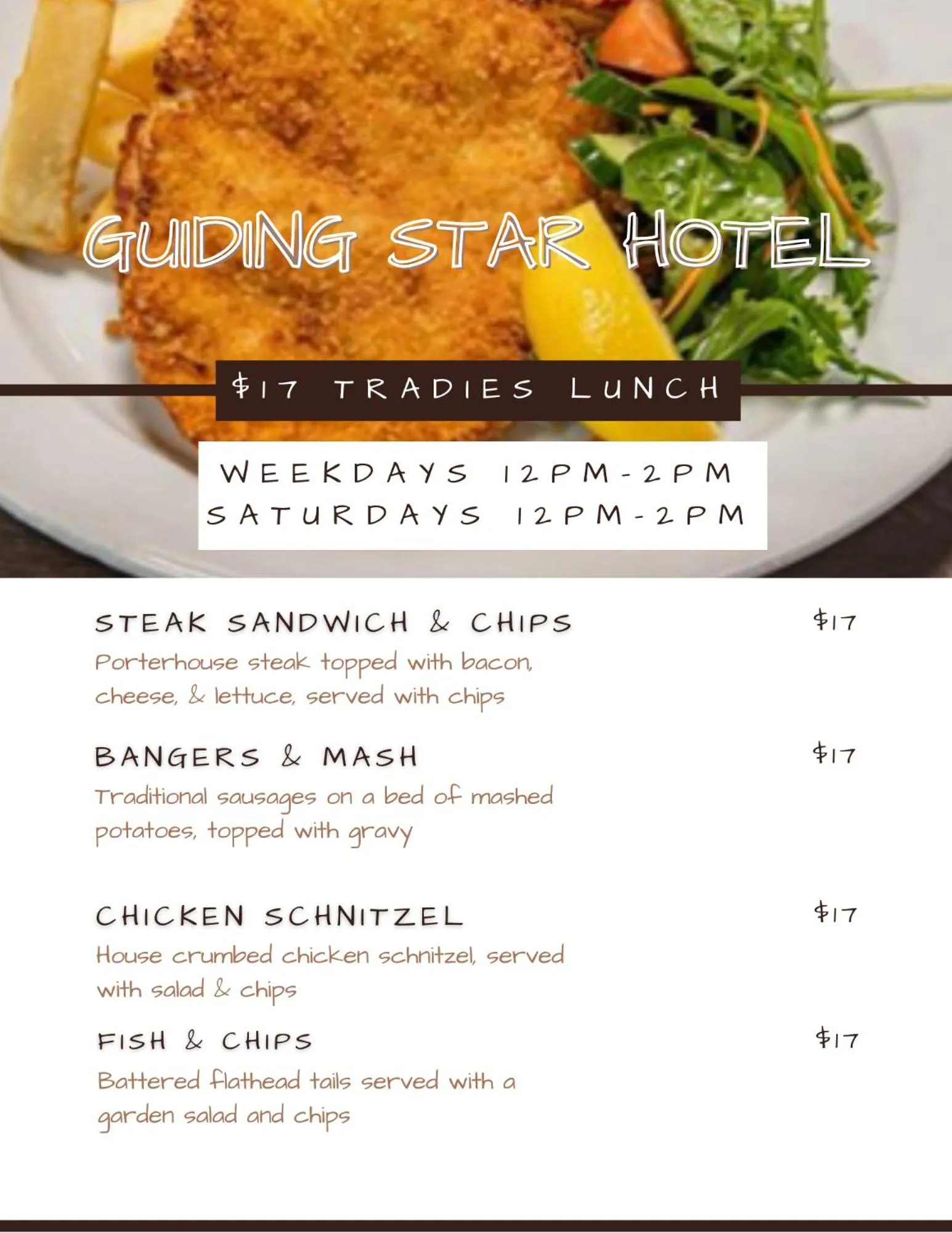Food and drinks in Guiding Star Motel & Hotel