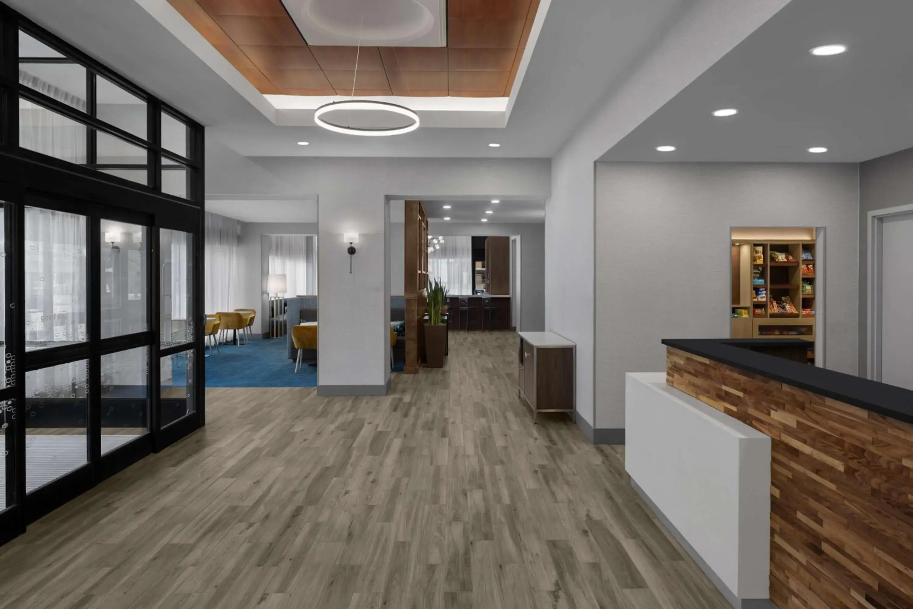 Lobby or reception in Hampton Inn Cleveland-Downtown Lobby or reception in Hampton Inn Cleveland-Downtown