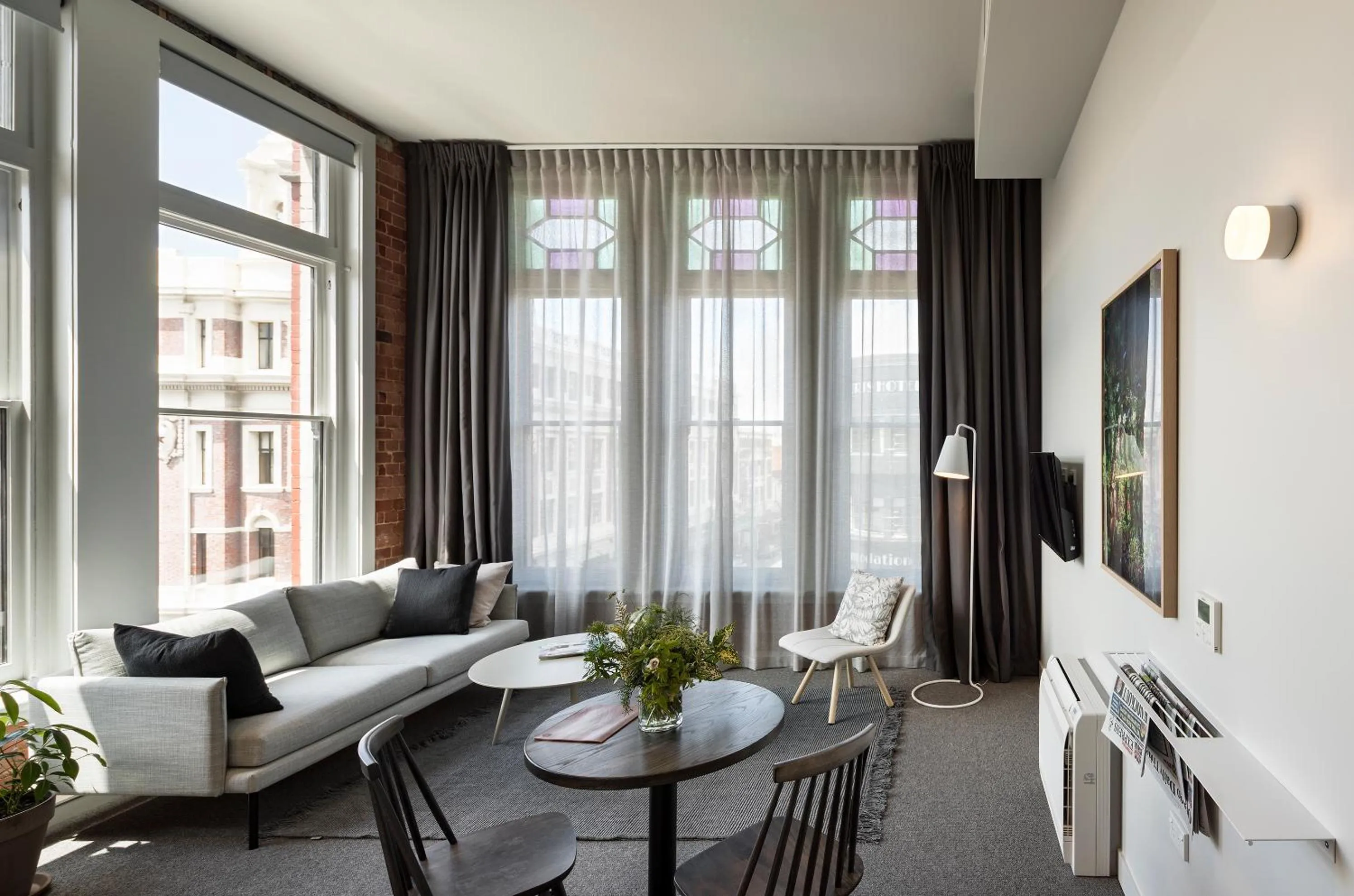 Living room in The Chamberson