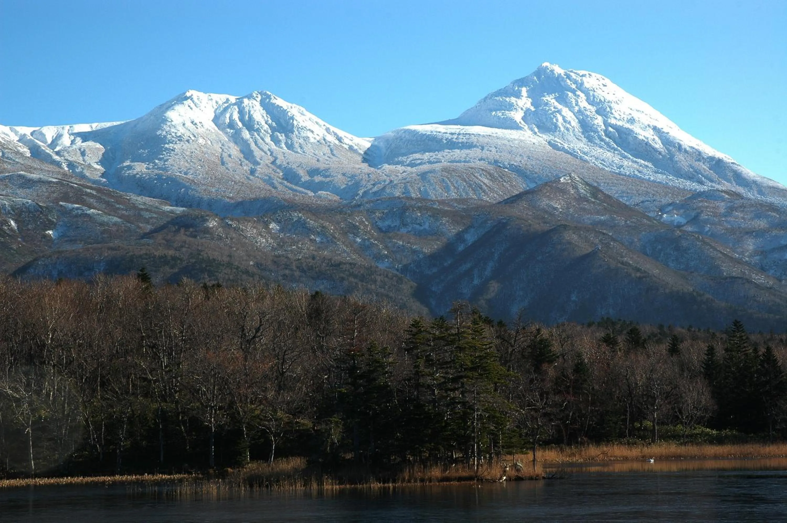 Natural landscape in Shiretoko Village