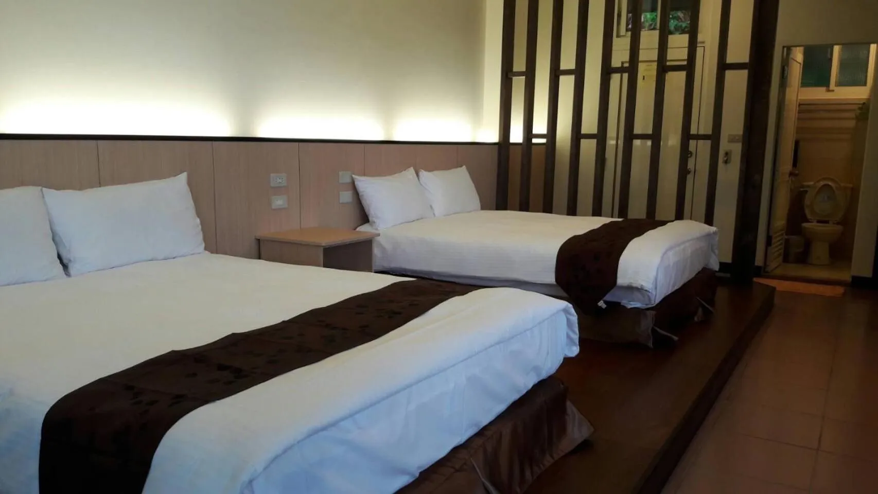Bed in Tou-Cheng Leisure Farm Hotel
