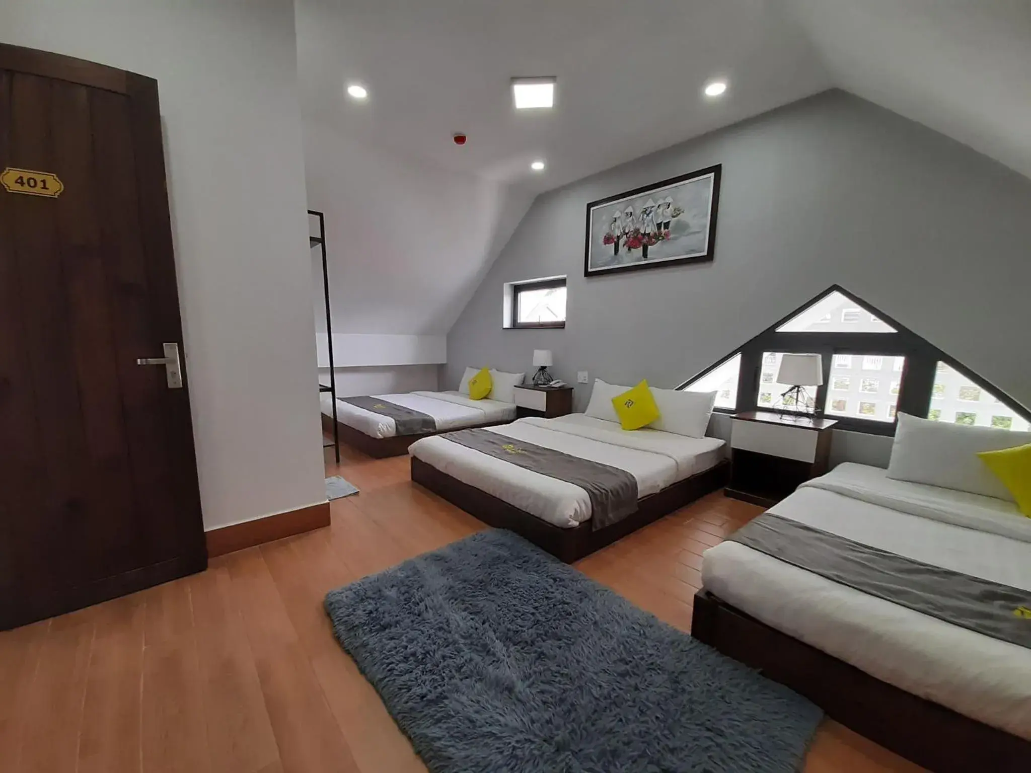 Bedroom, Bed in Richy Dalat Hotel Bedroom, Bed in Richy Dalat Hotel