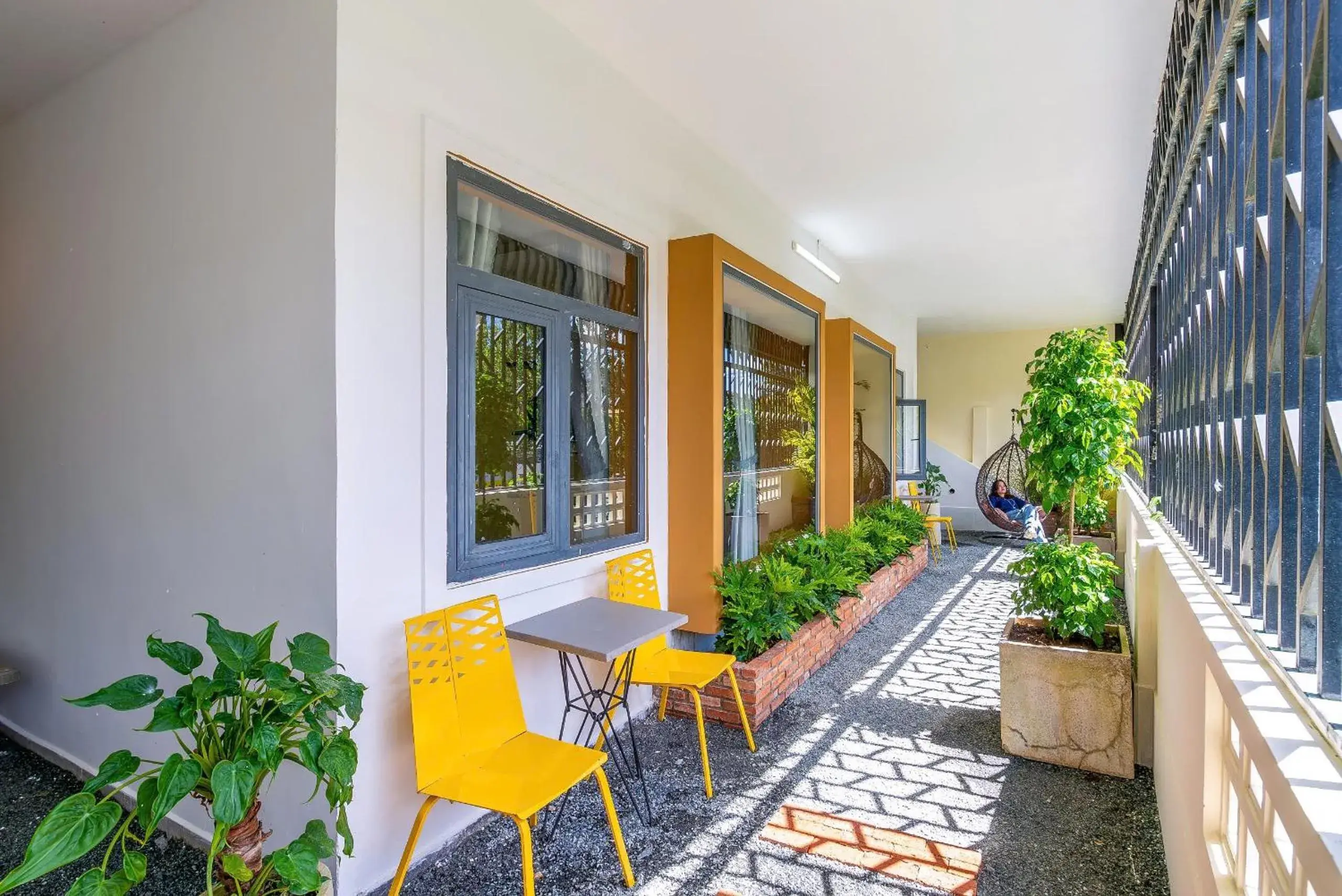 Property building in Richy Dalat Hotel Property building in Richy Dalat Hotel