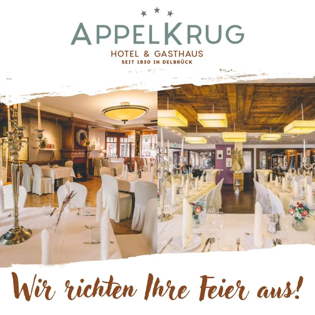 Restaurant/places to eat in Hotel Gasthaus Appel Krug