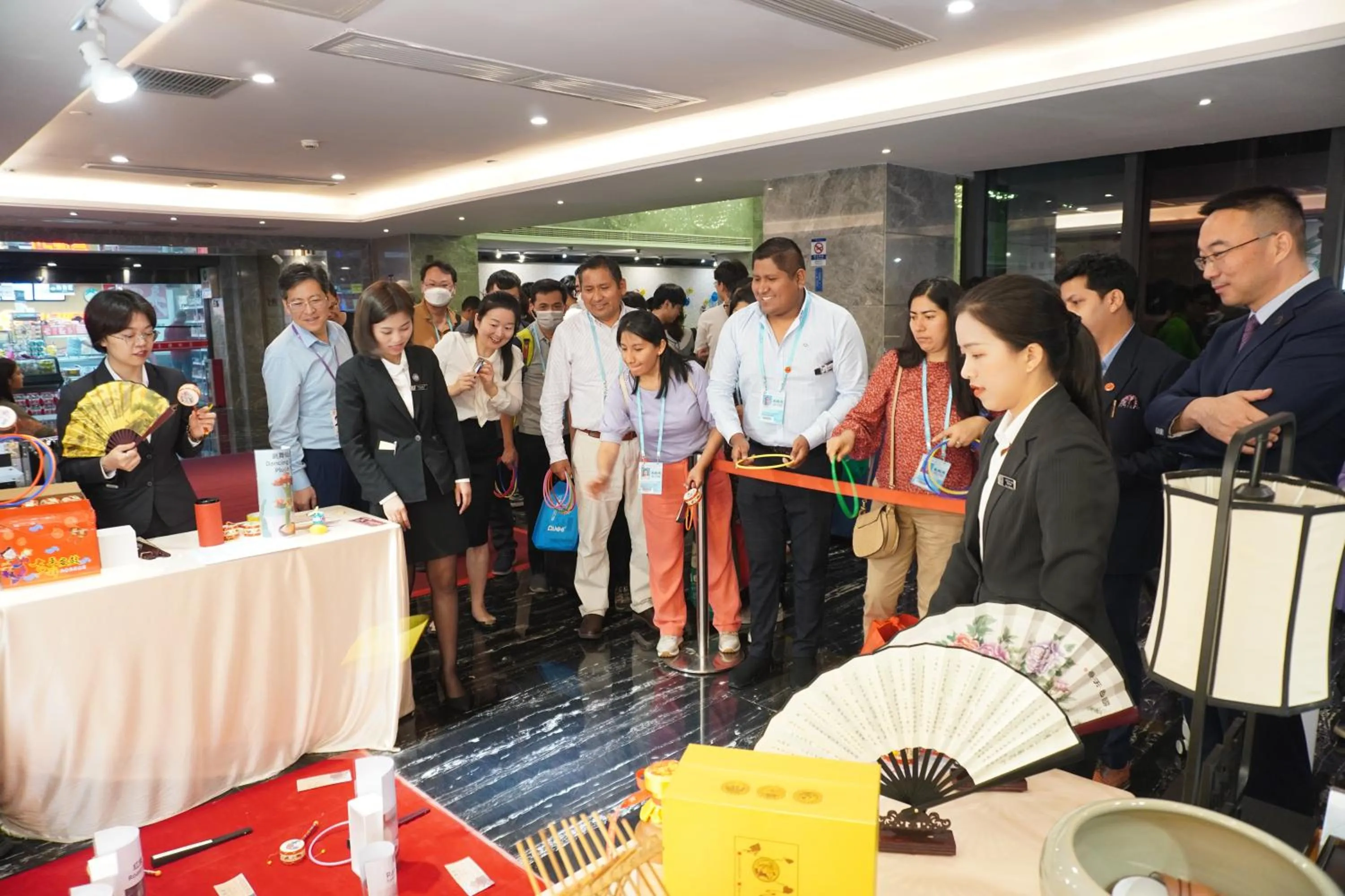 Staff in La Perle International Hotel