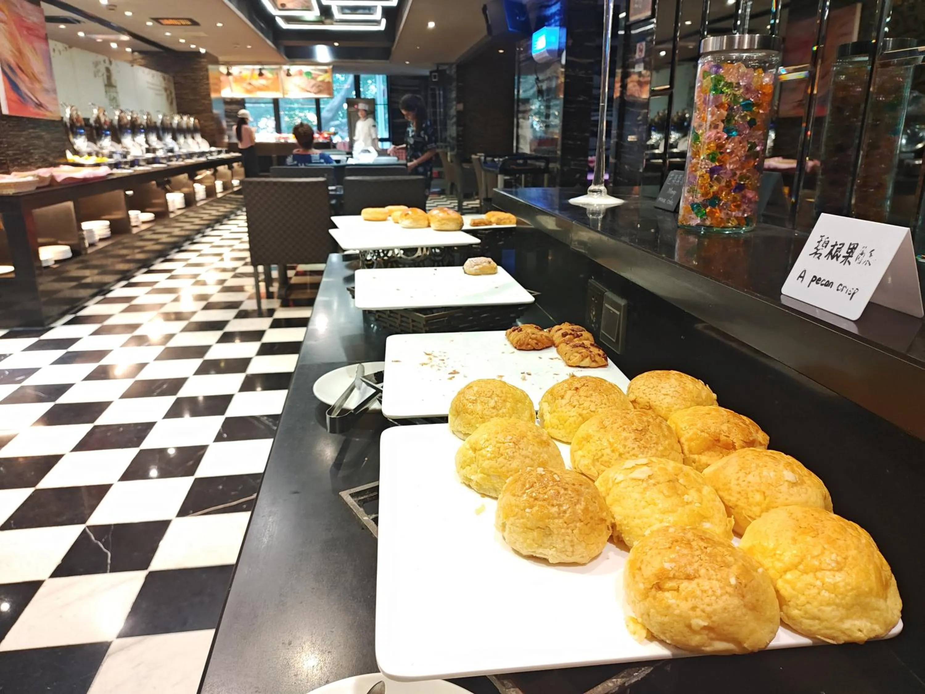 Breakfast in La Perle International Hotel