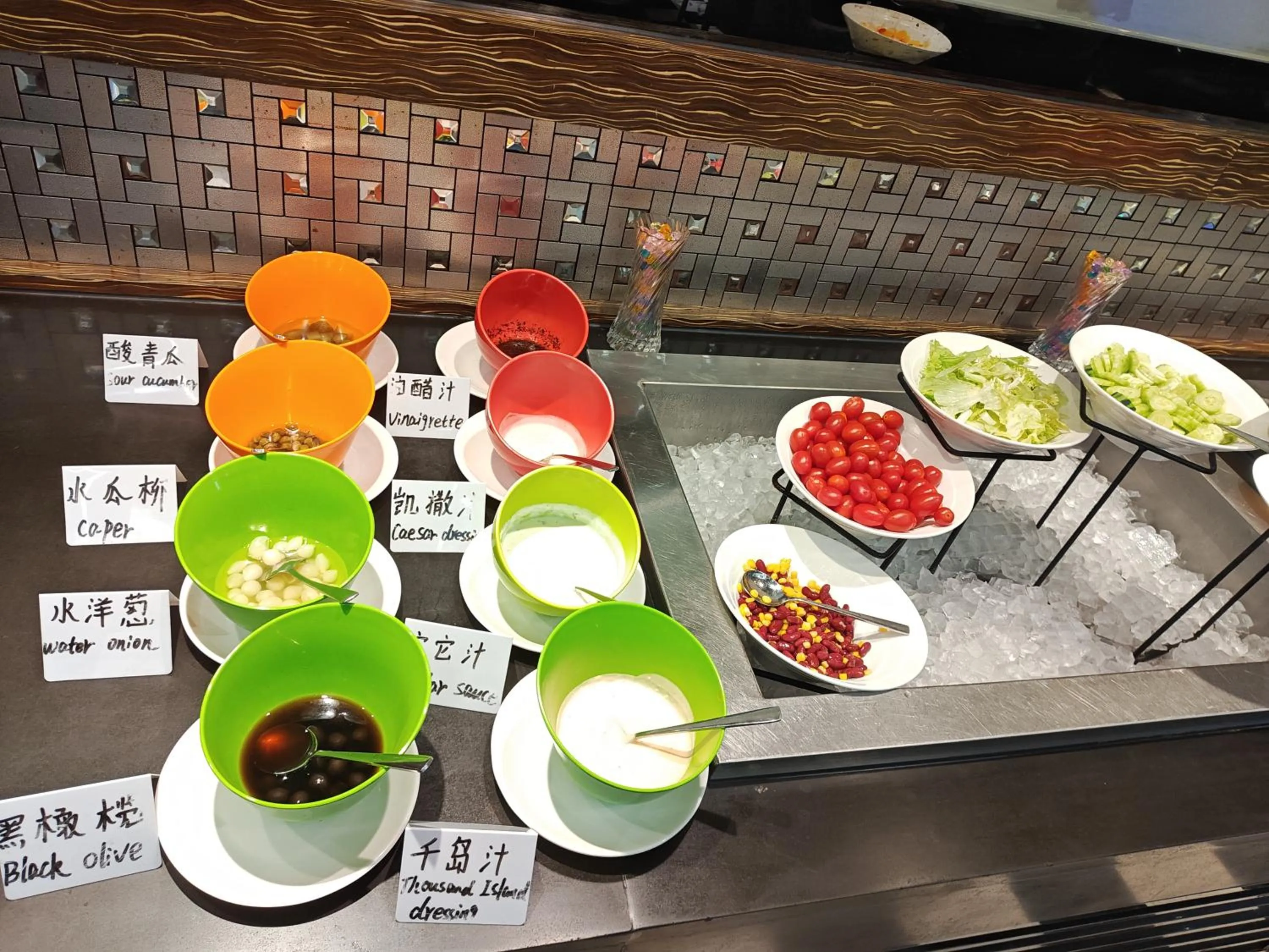 Breakfast in La Perle International Hotel