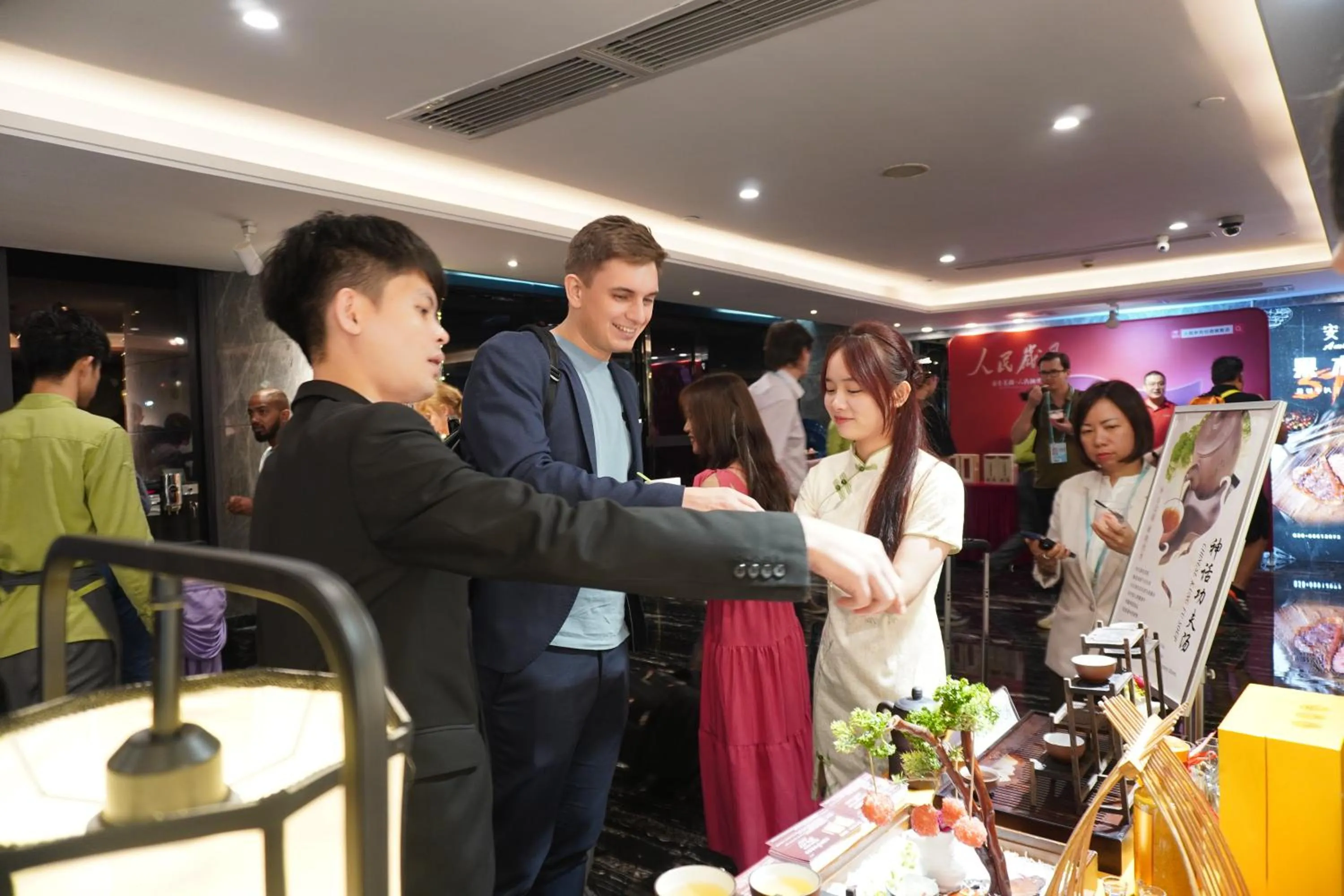 Staff in La Perle International Hotel