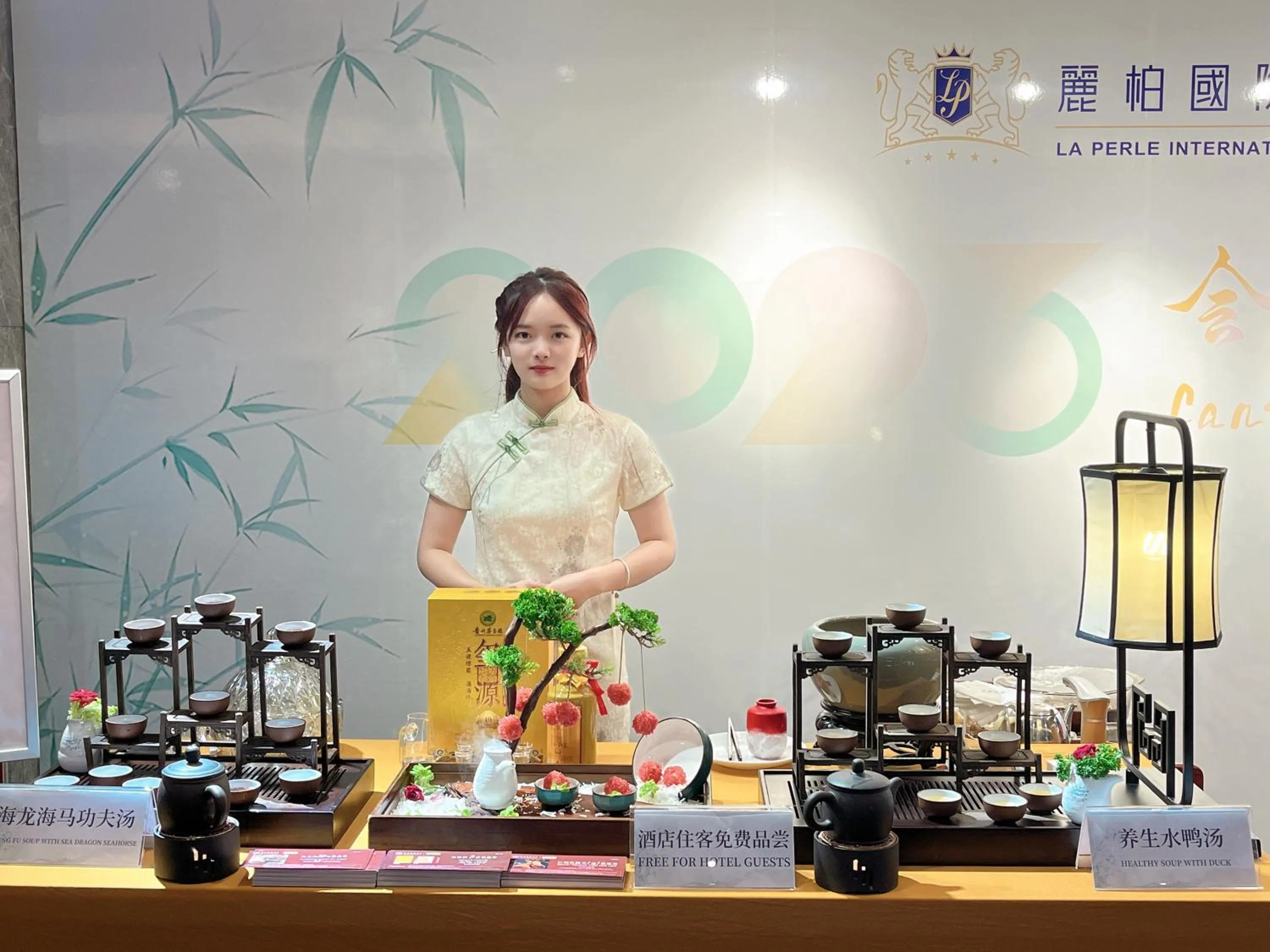 Staff in La Perle International Hotel