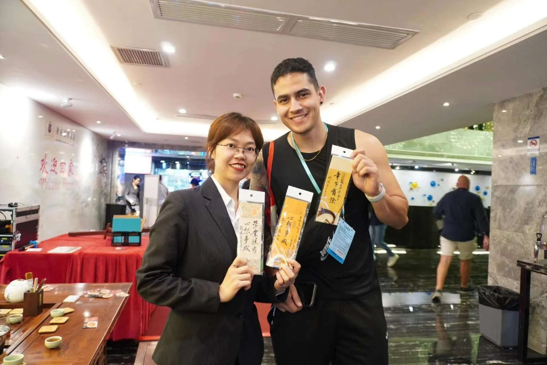 Staff in La Perle International Hotel