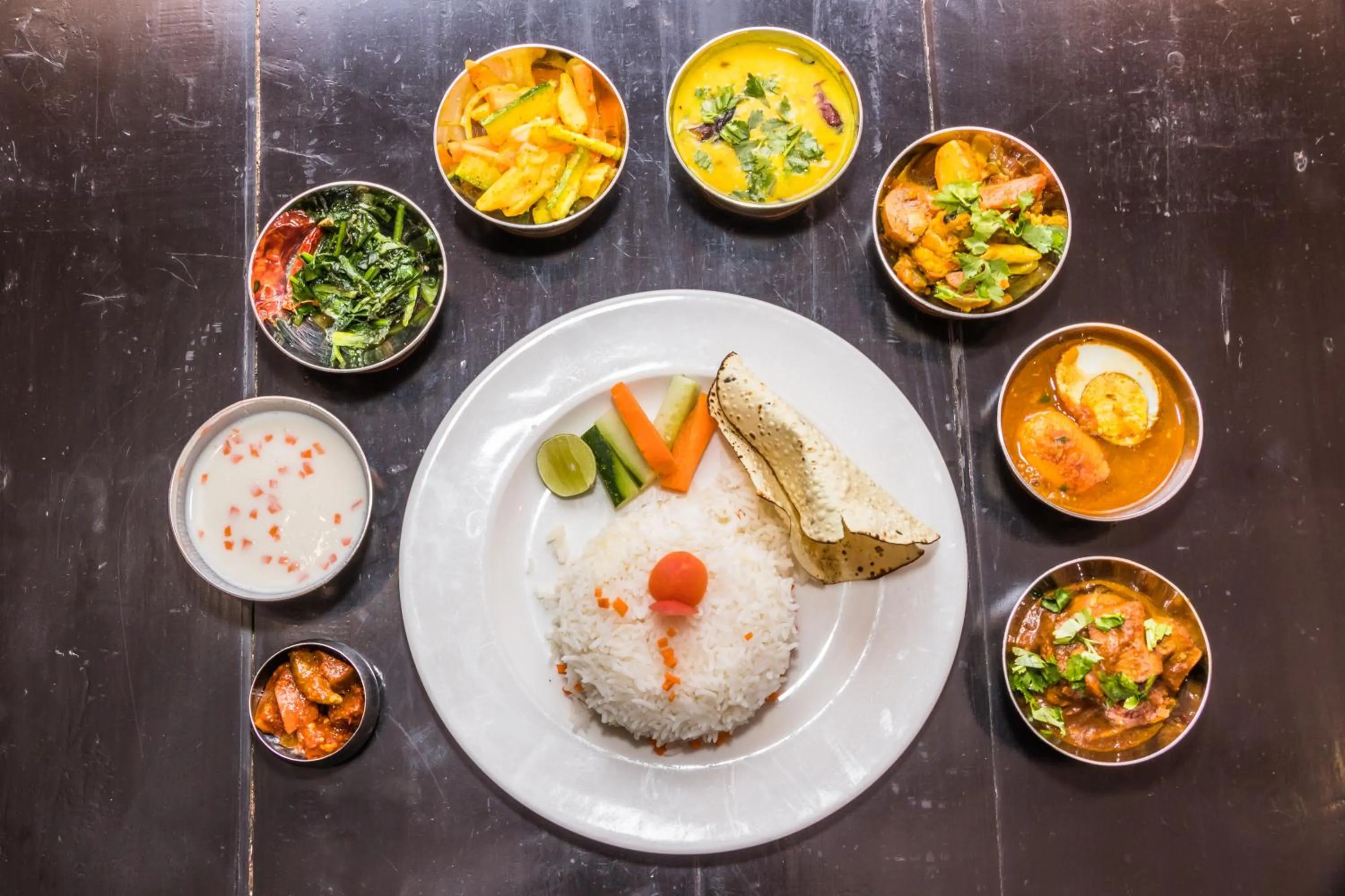 Lunch in Hotel Pokhara Goodwill