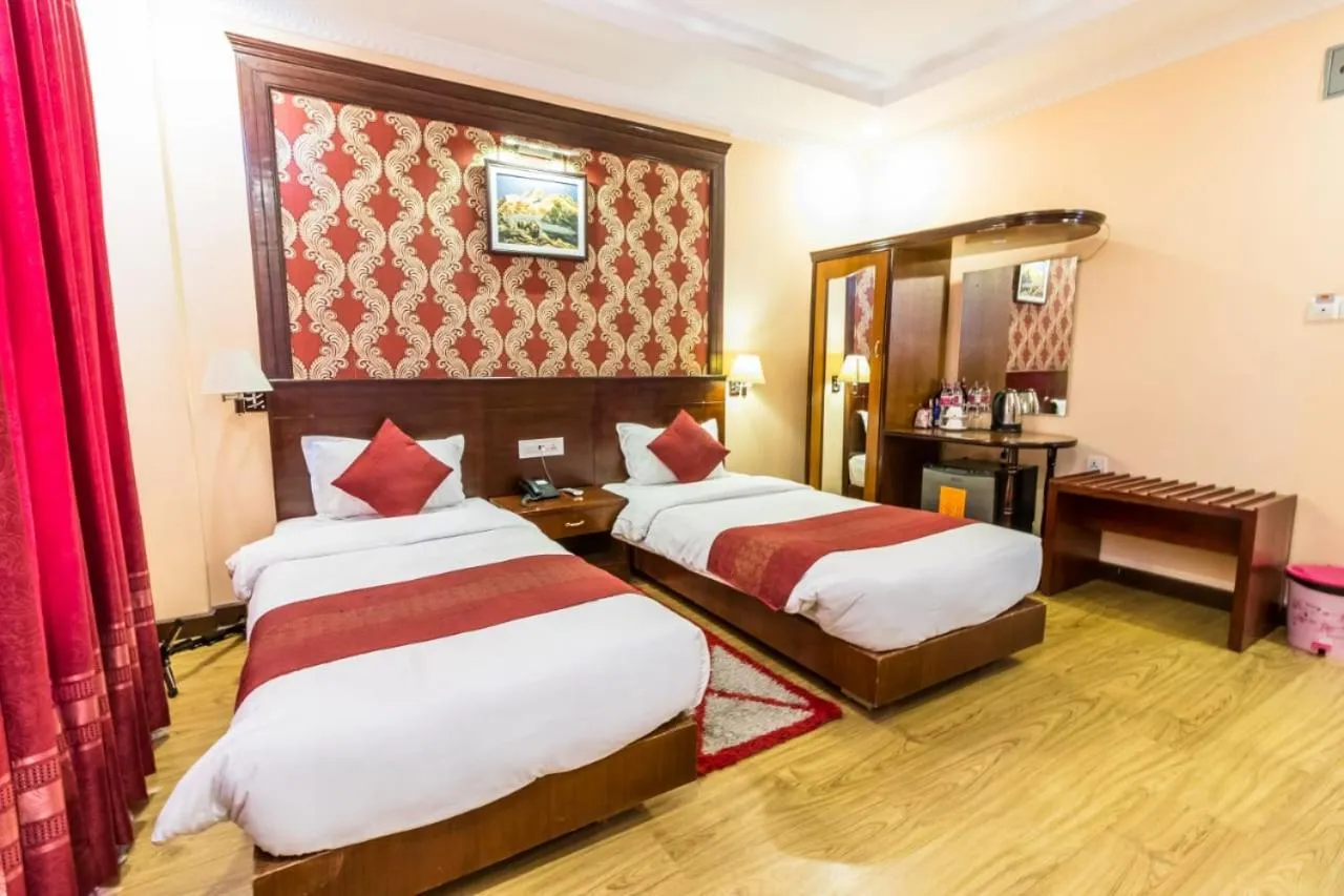 Bed in Hotel Pokhara Goodwill