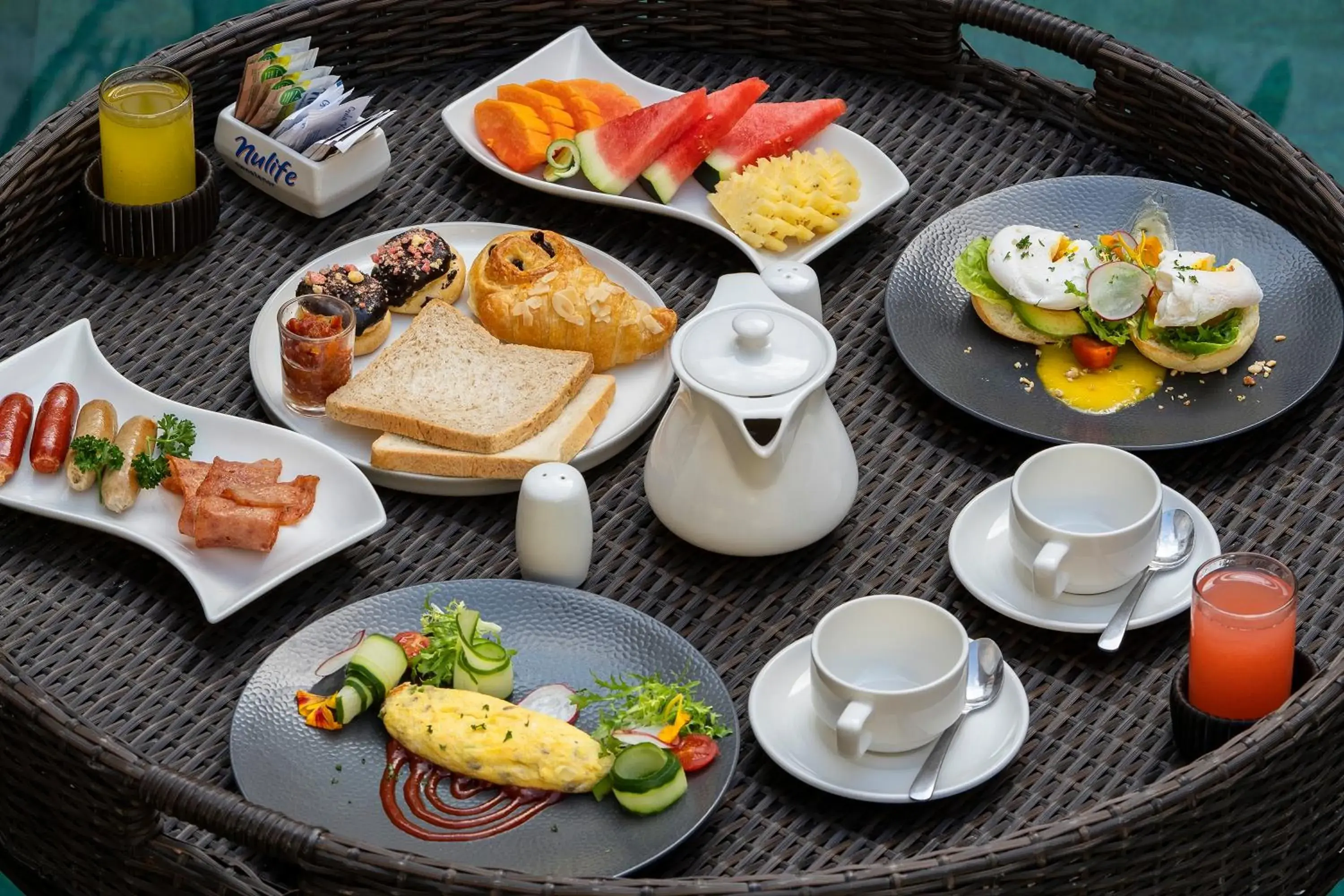 Breakfast in The Sakaye Villas & Spa by Kanaya Hospitality Breakfast in The Sakaye Villas & Spa by Kanaya Hospitality