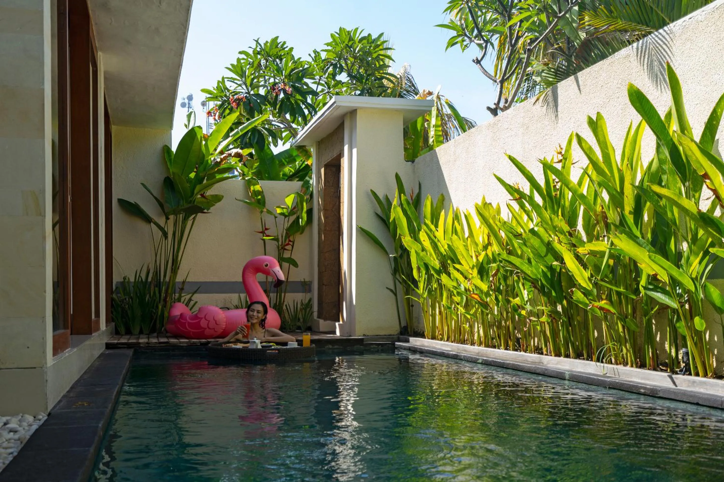 Swimming pool in The Sakaye Villas & Spa by Kanaya Hospitality