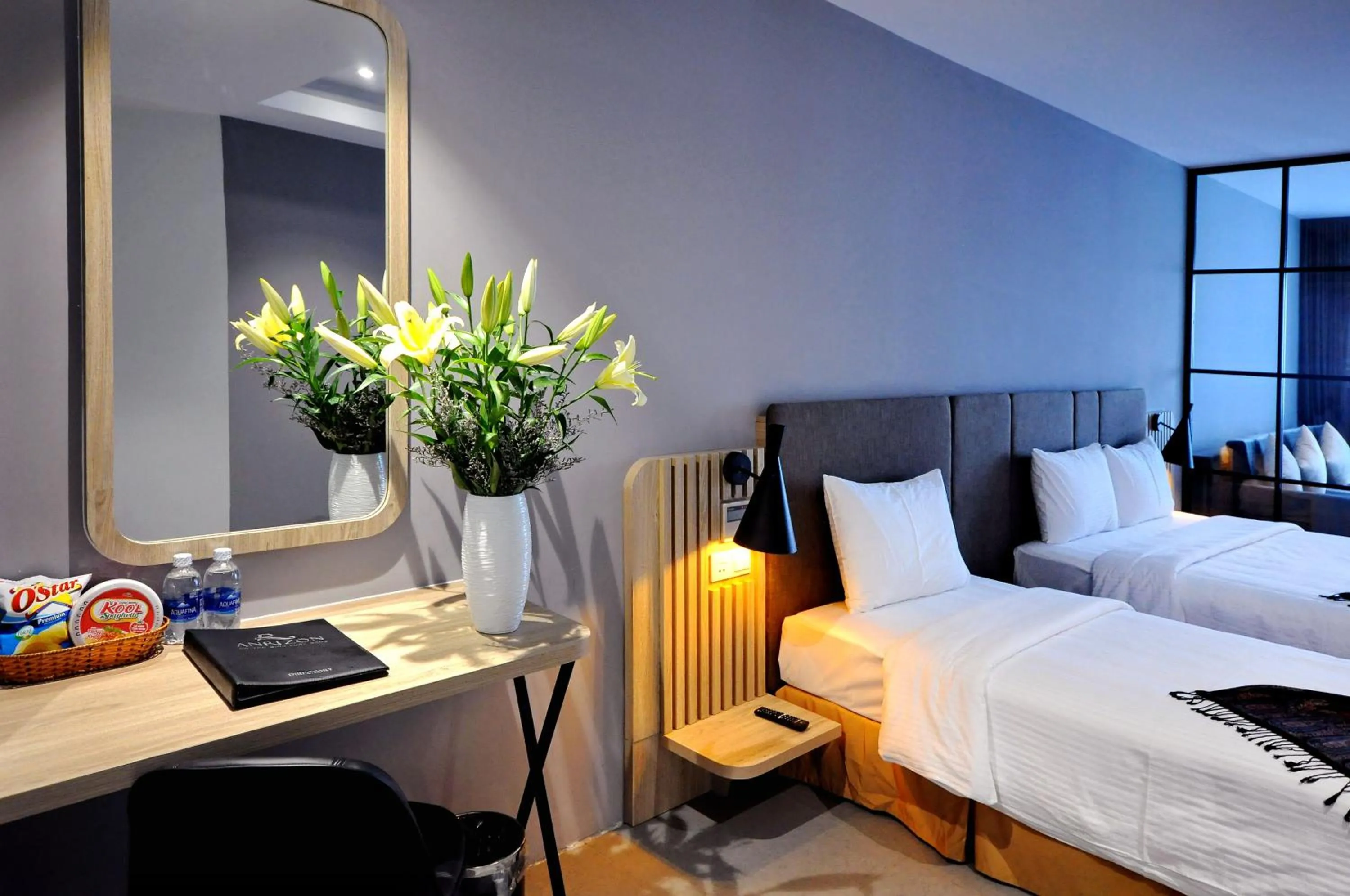 Bed in Anrizon Hotel Nha Trang