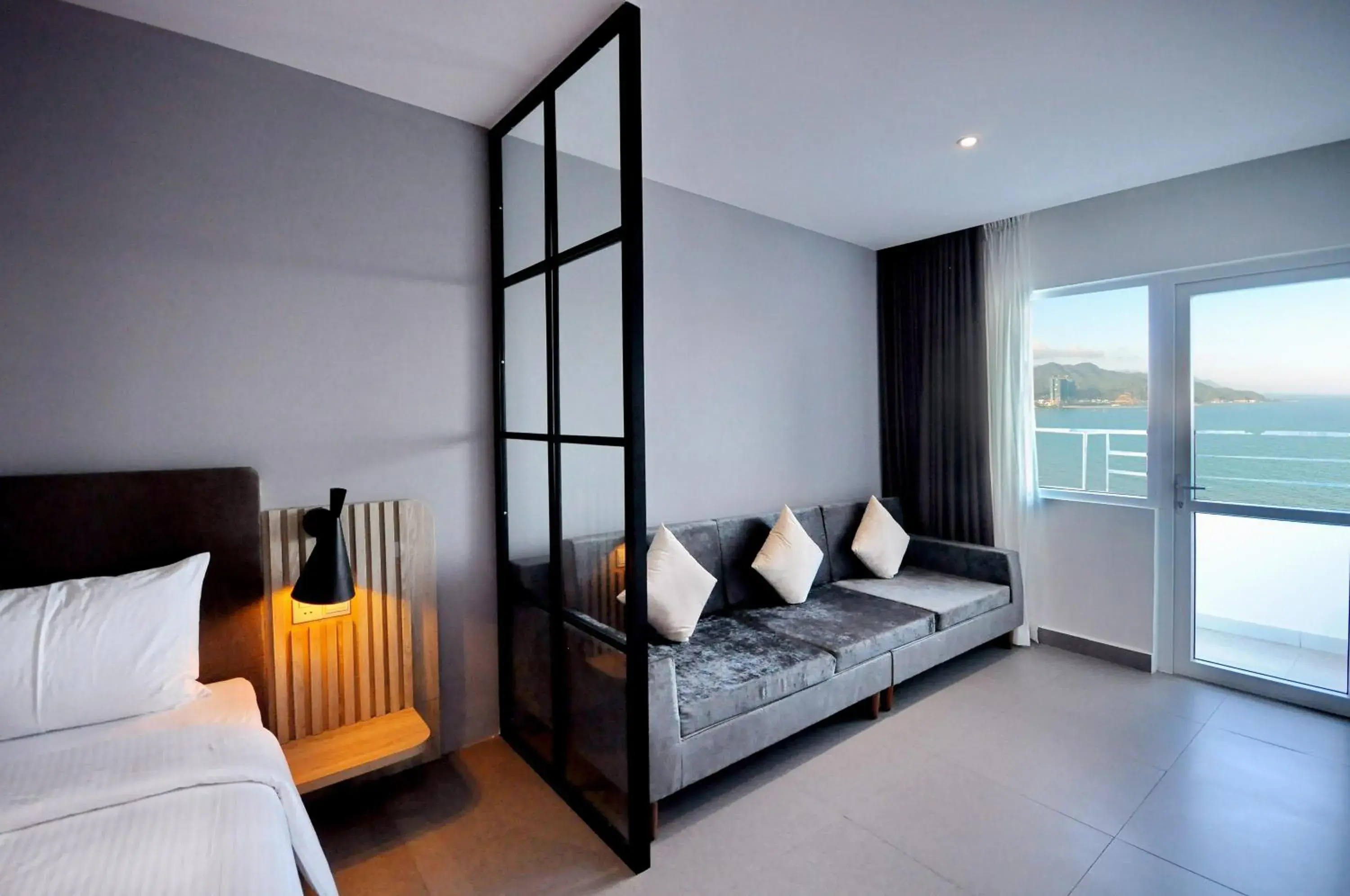 View (from property/room), Bed in Anrizon Hotel Nha Trang View (from property/room), Bed in Anrizon Hotel Nha Trang
