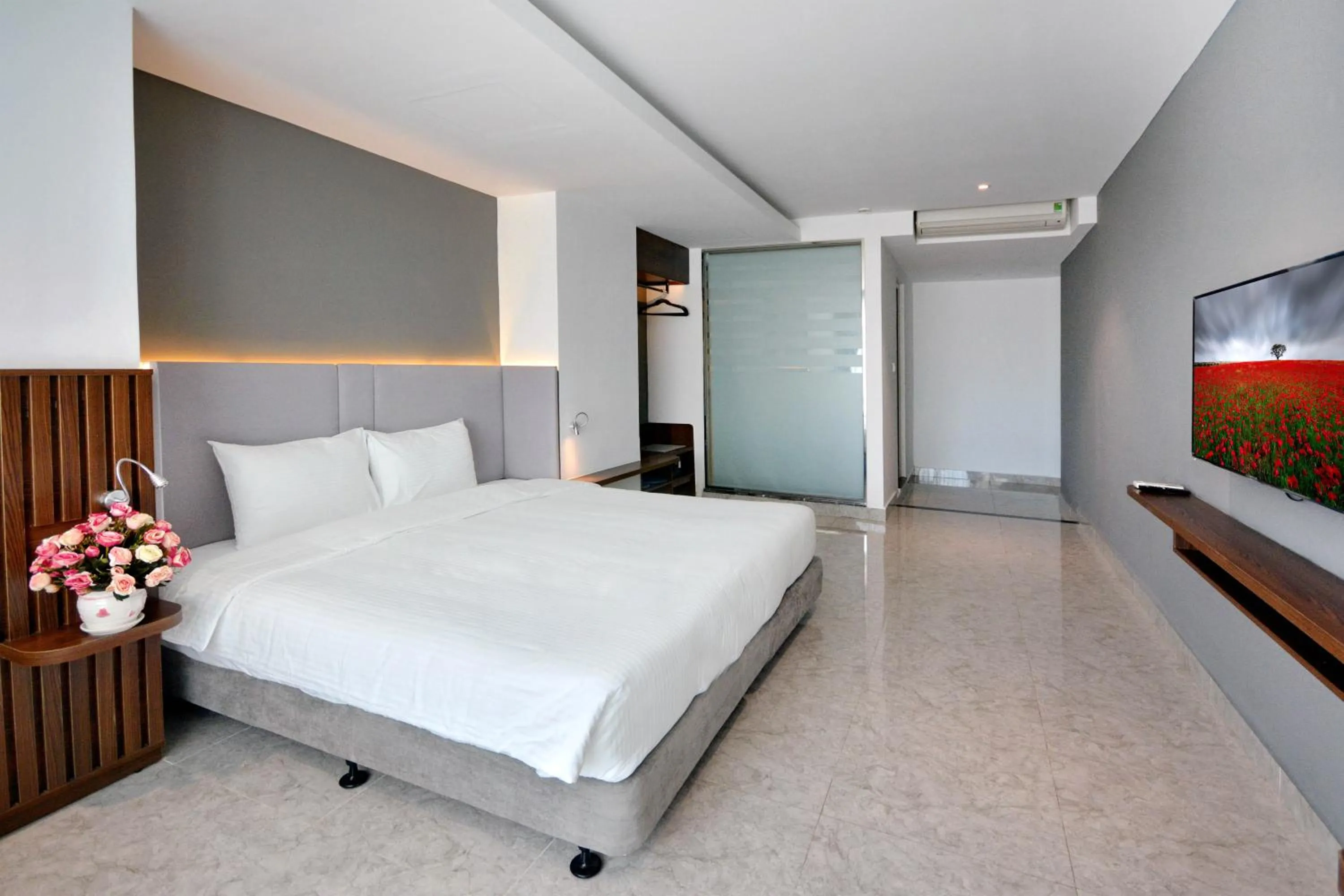 Bed in Anrizon Hotel Nha Trang