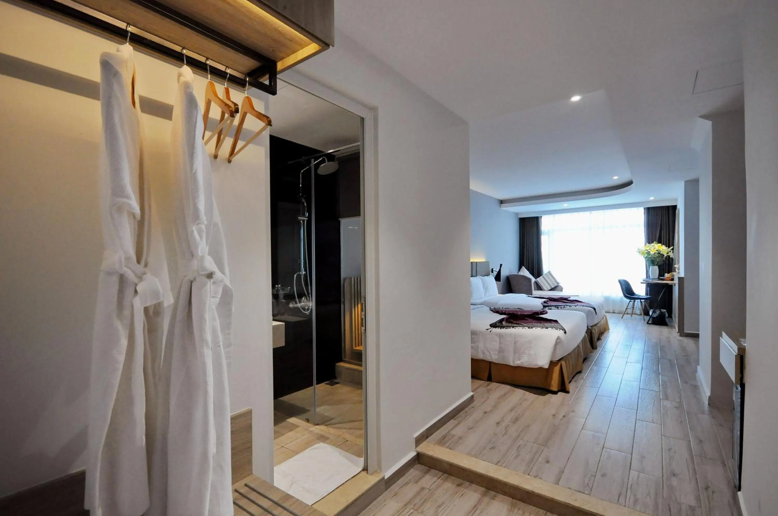 Photo of the whole room, Bed in Anrizon Hotel Nha Trang