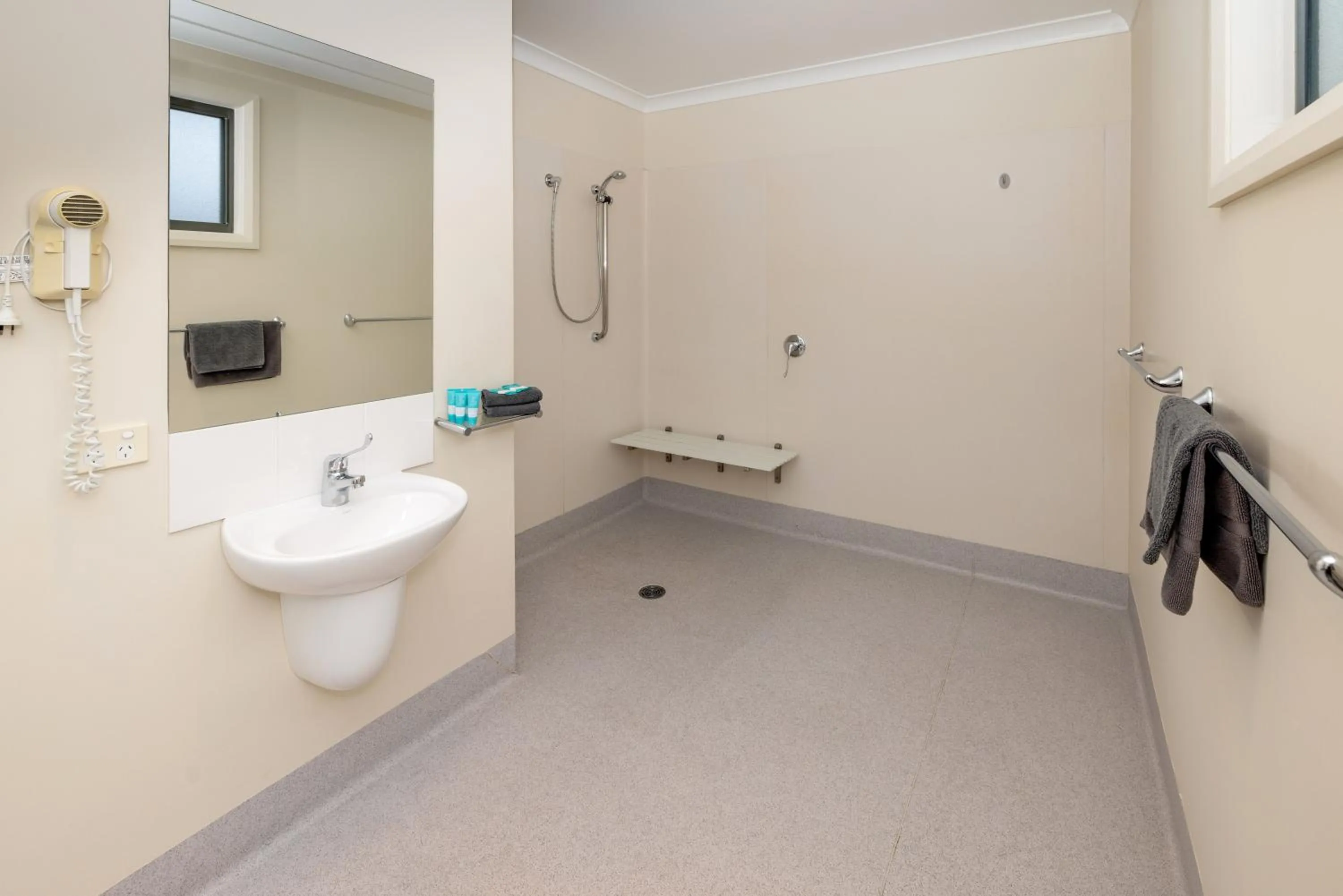 Toilet in BIG4 Hobart Airport Tourist Park