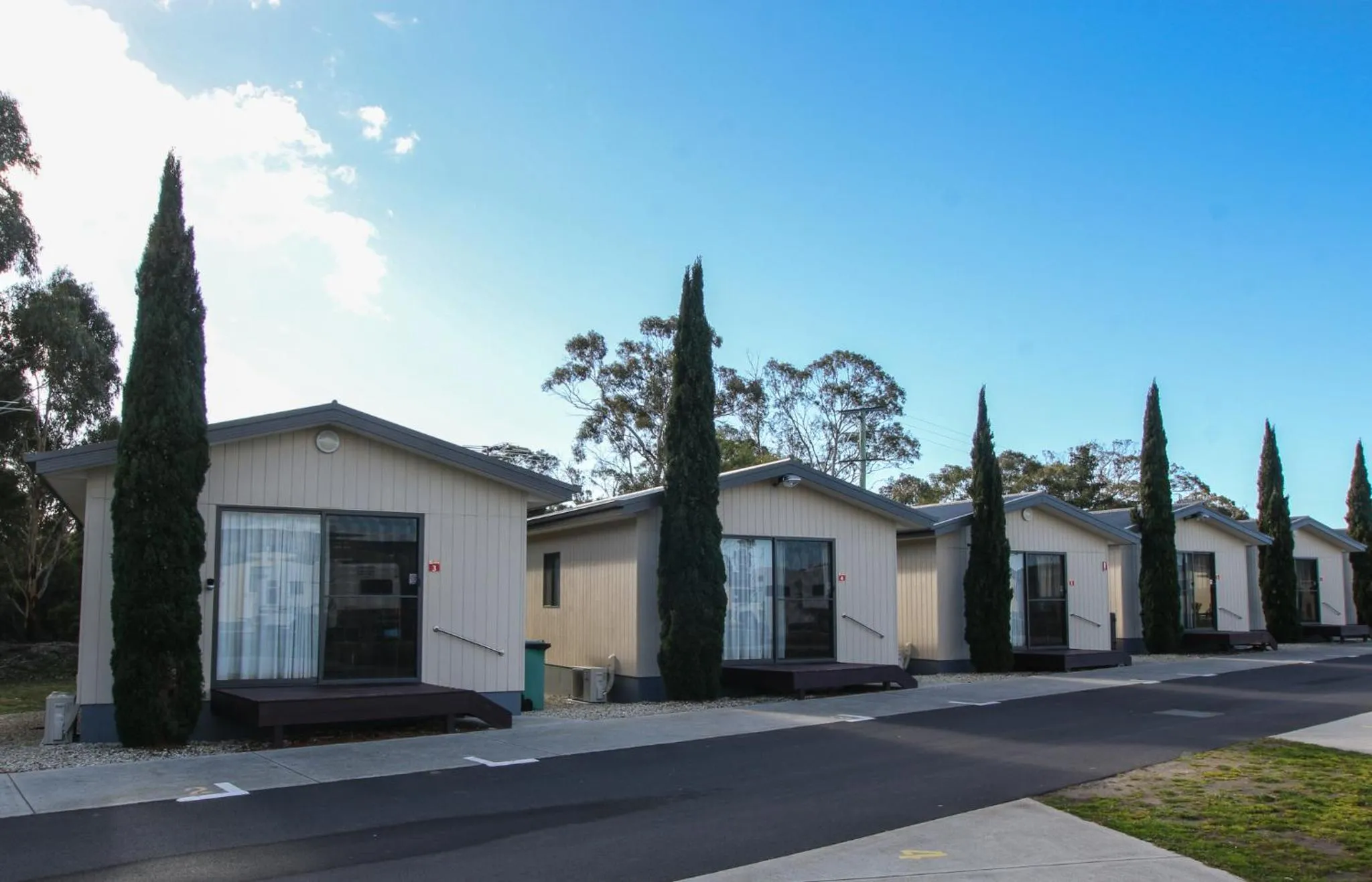 Property building in BIG4 Hobart Airport Tourist Park