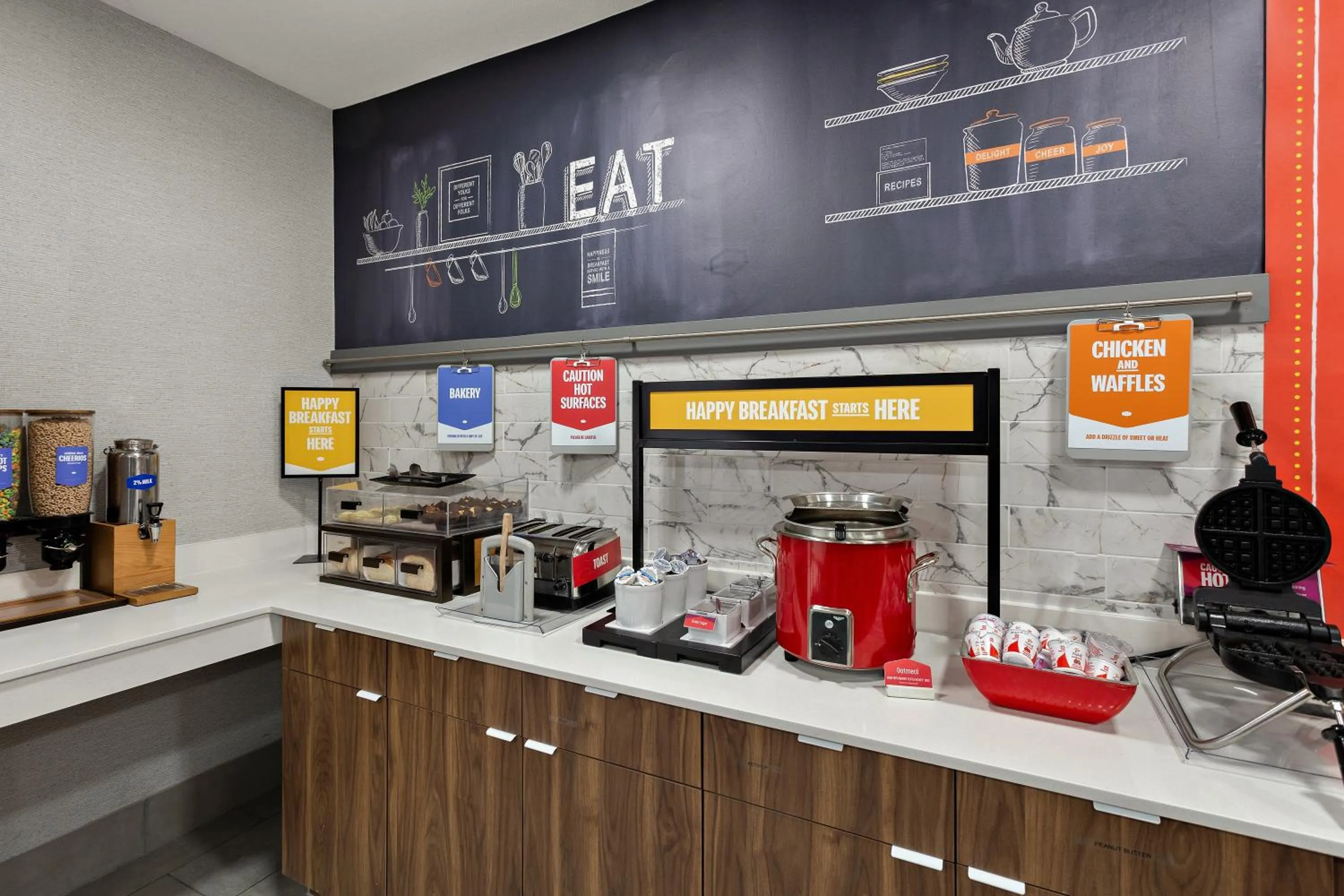 Breakfast in Hampton Inn Bridgeport/Clarksburg