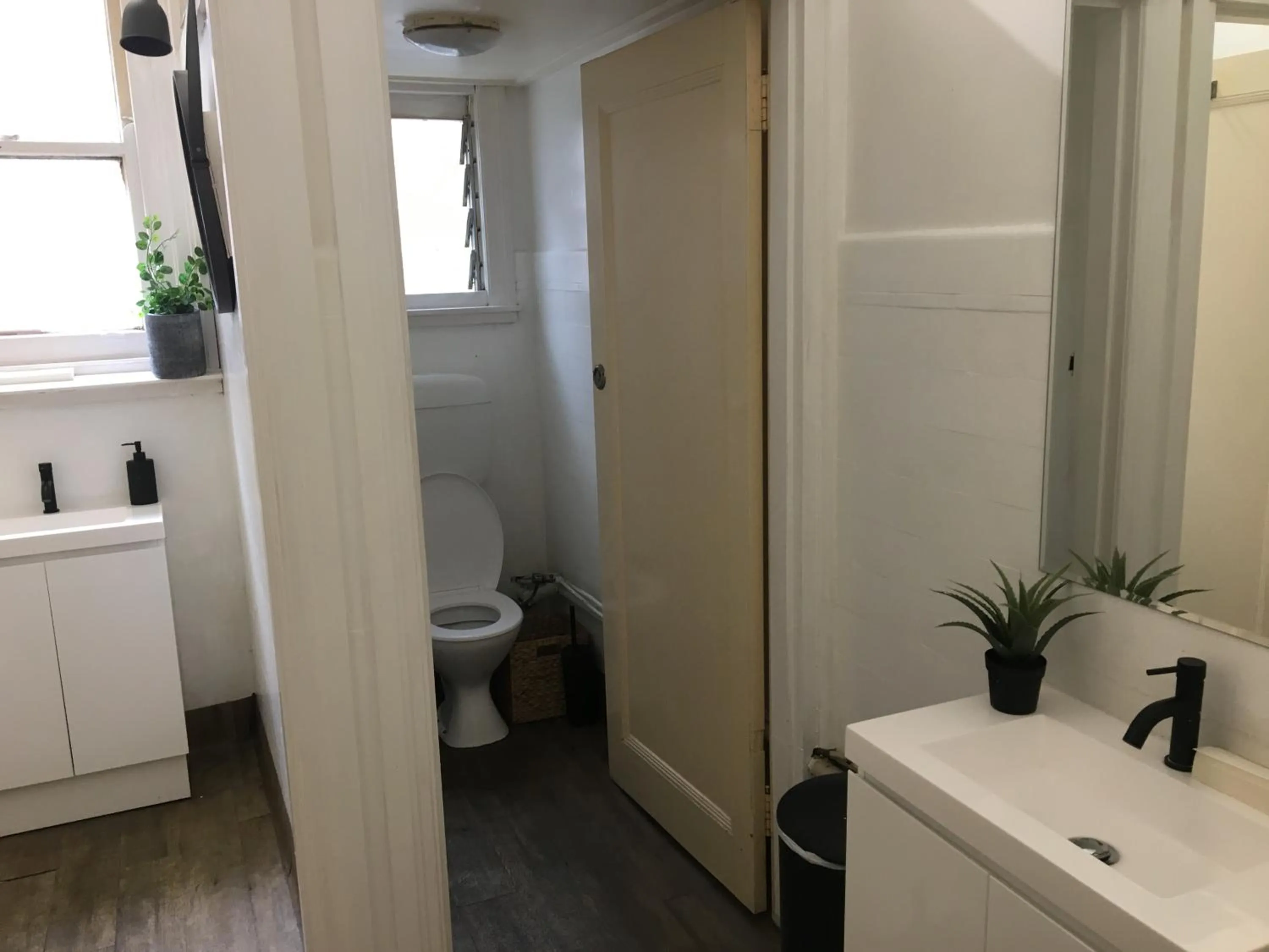 Bathroom in Central Club Hotel