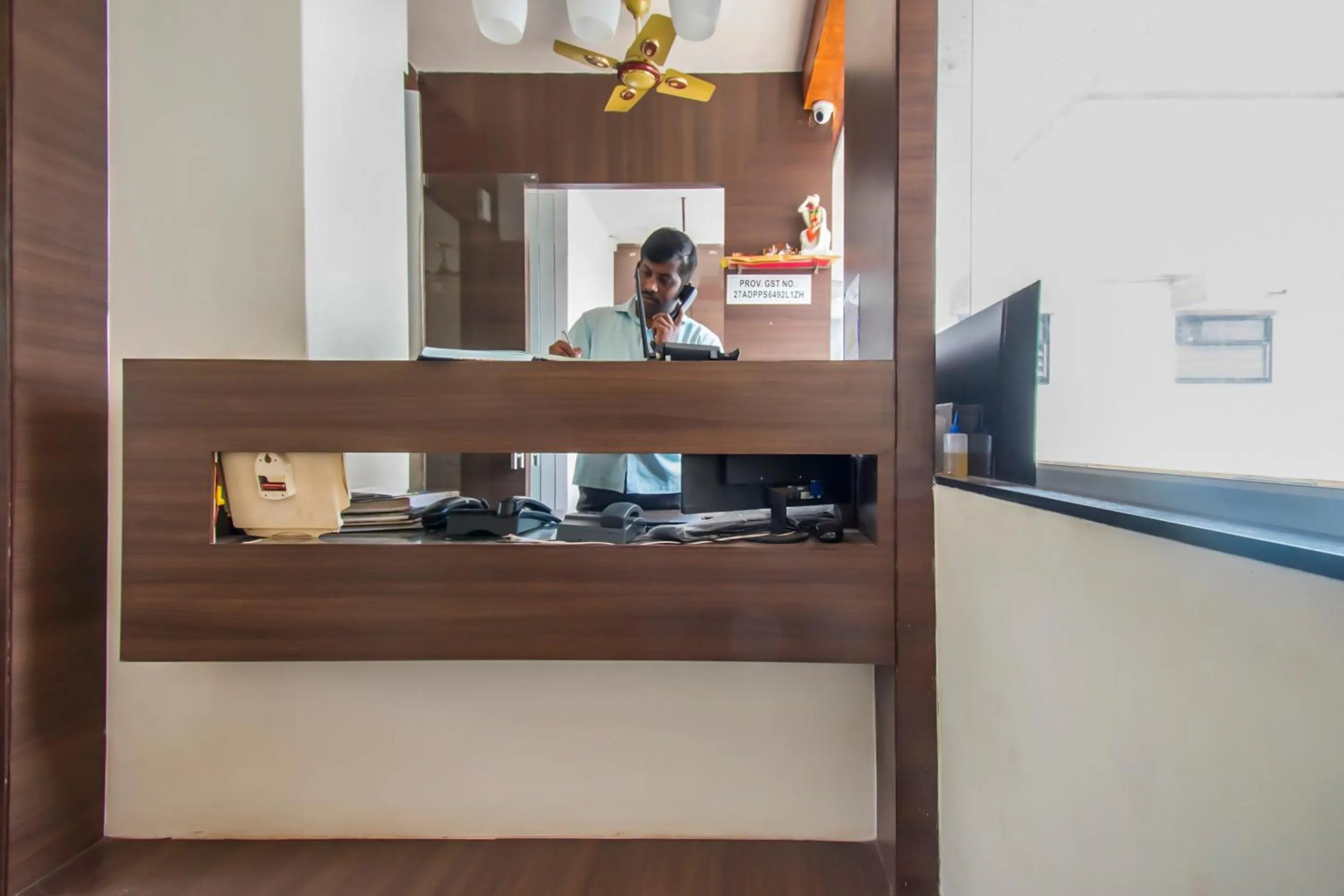 Lobby or reception in Aasra Lodge