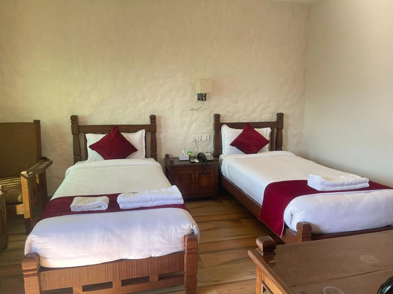 Bed in The Culture Resort