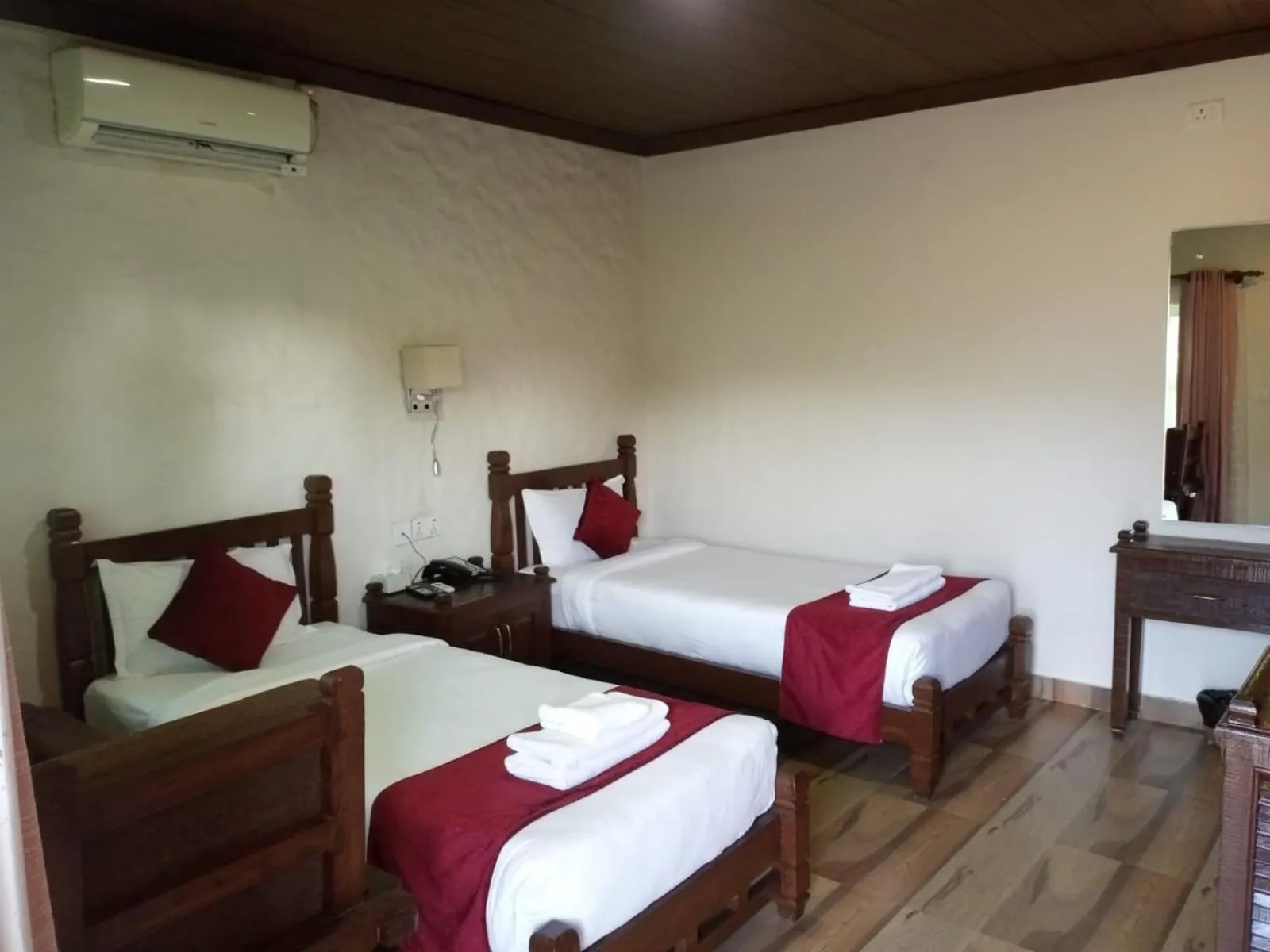 Bed in The Culture Resort