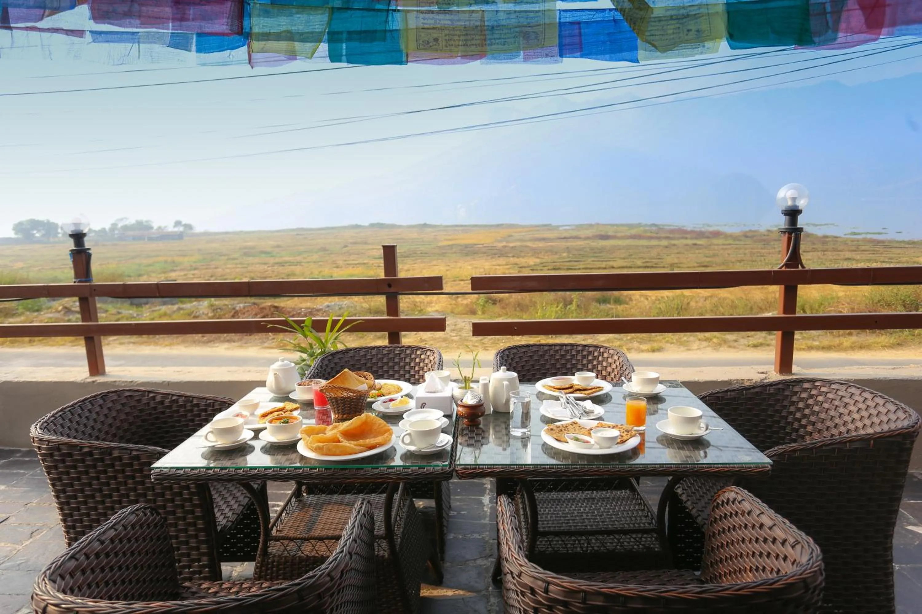 Continental breakfast in The Culture Resort