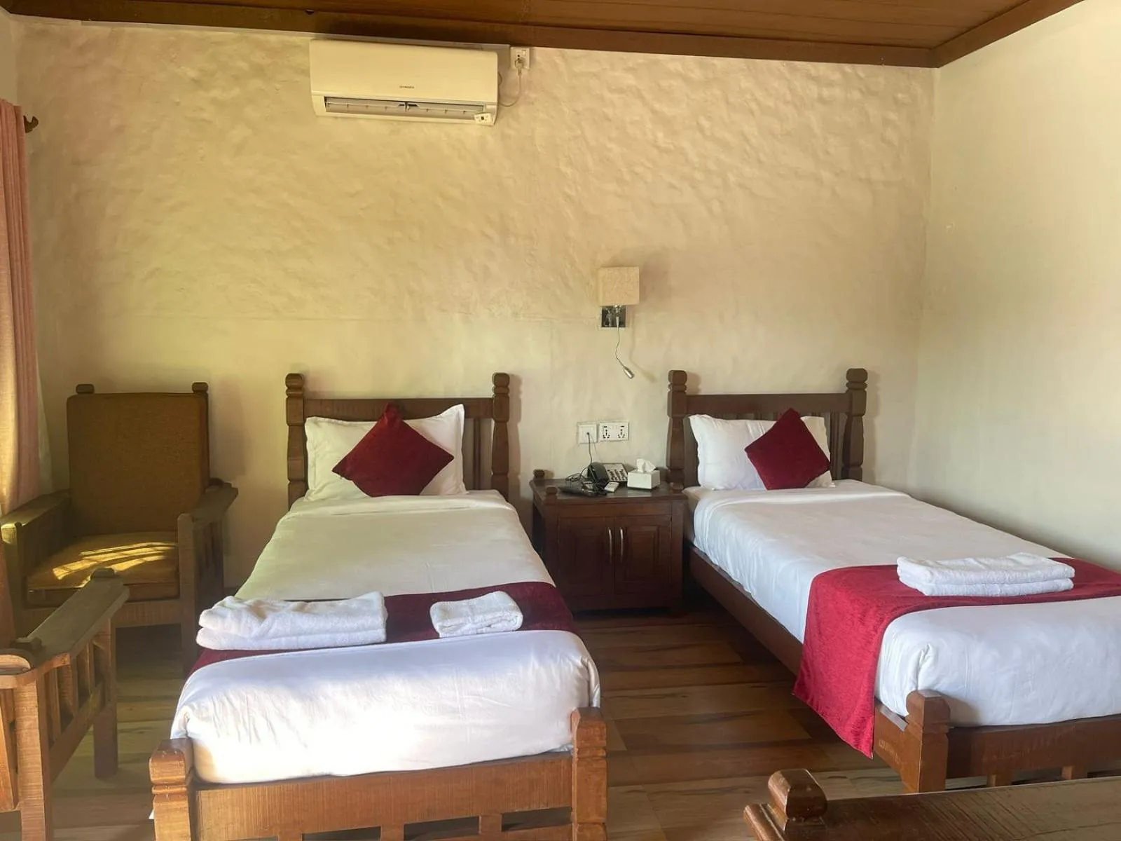 Bed in The Culture Resort