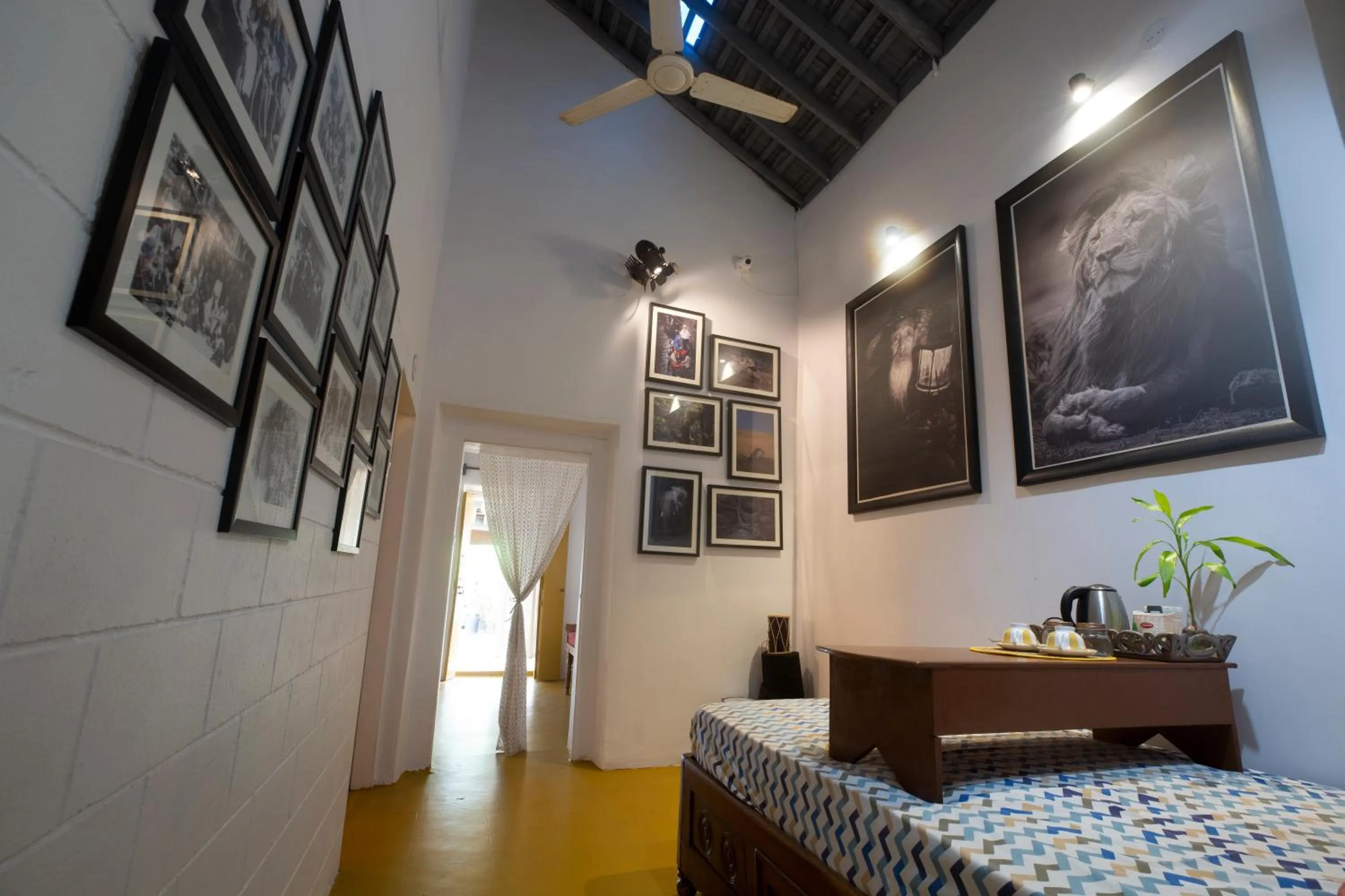 Living room in Craft Hostels