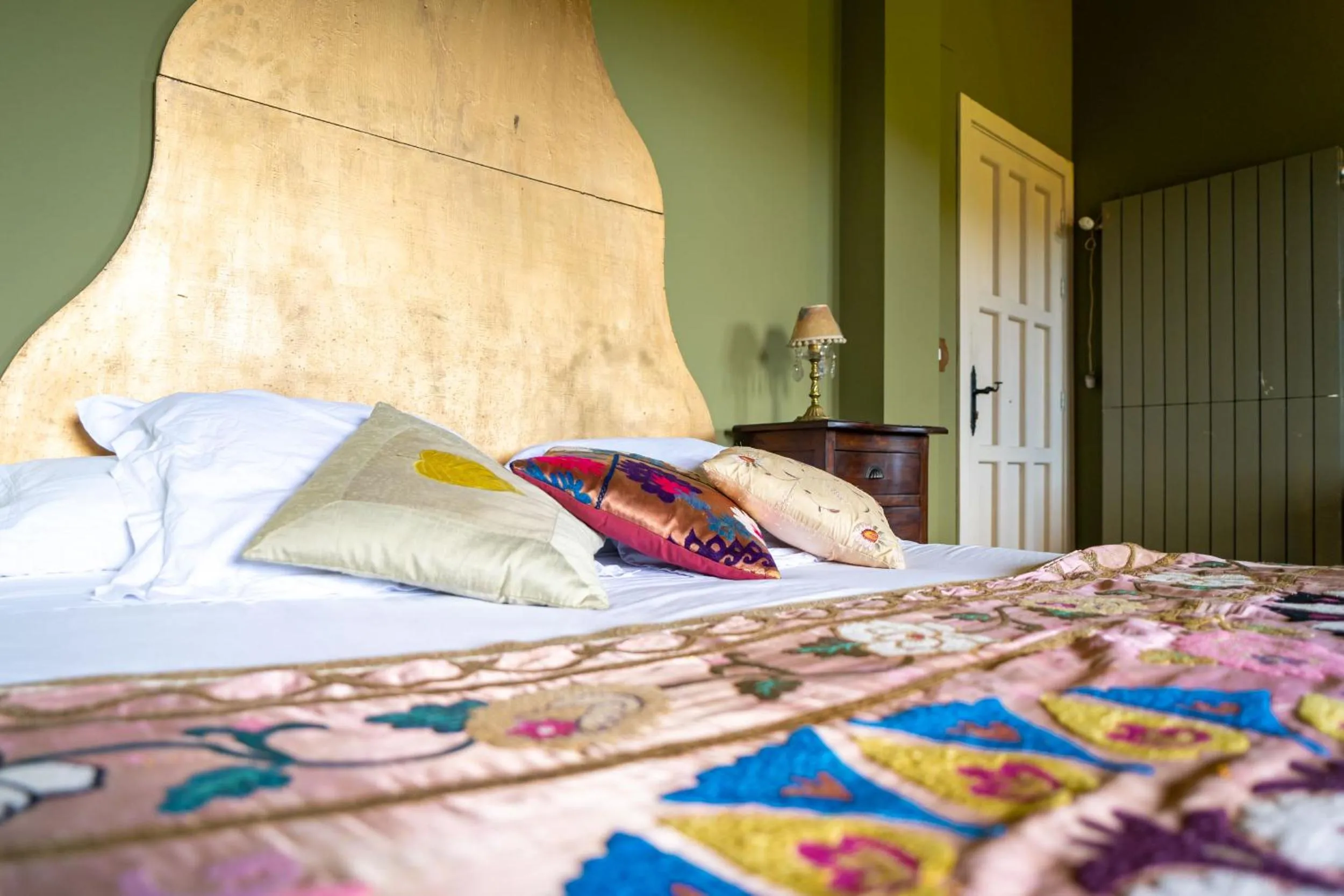 Bed in Hotel Alma de Romero