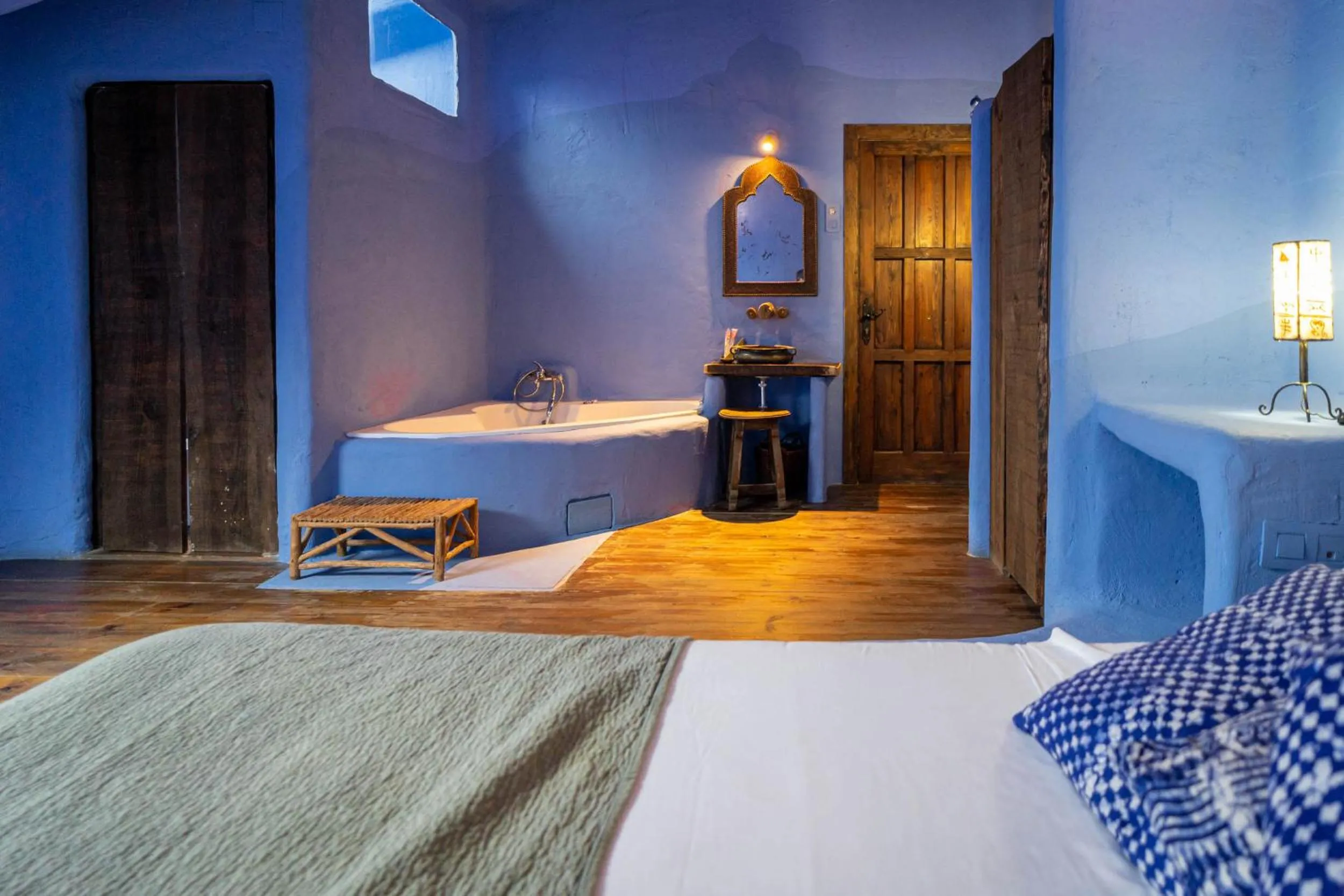 Bed in Hotel Alma de Romero